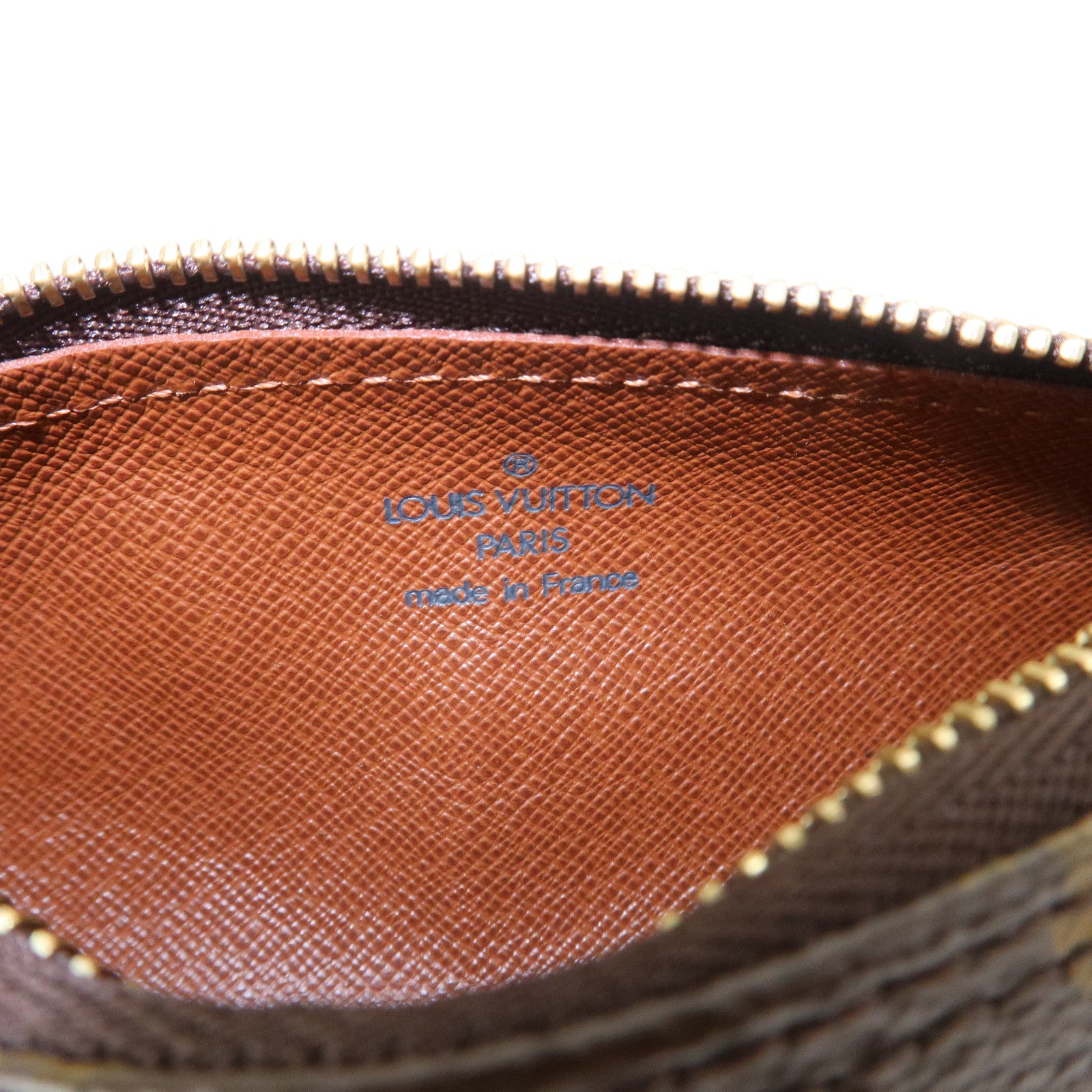 Louis Vuitton Monogram Mini Pouch for Papillon Bag New Style Brown