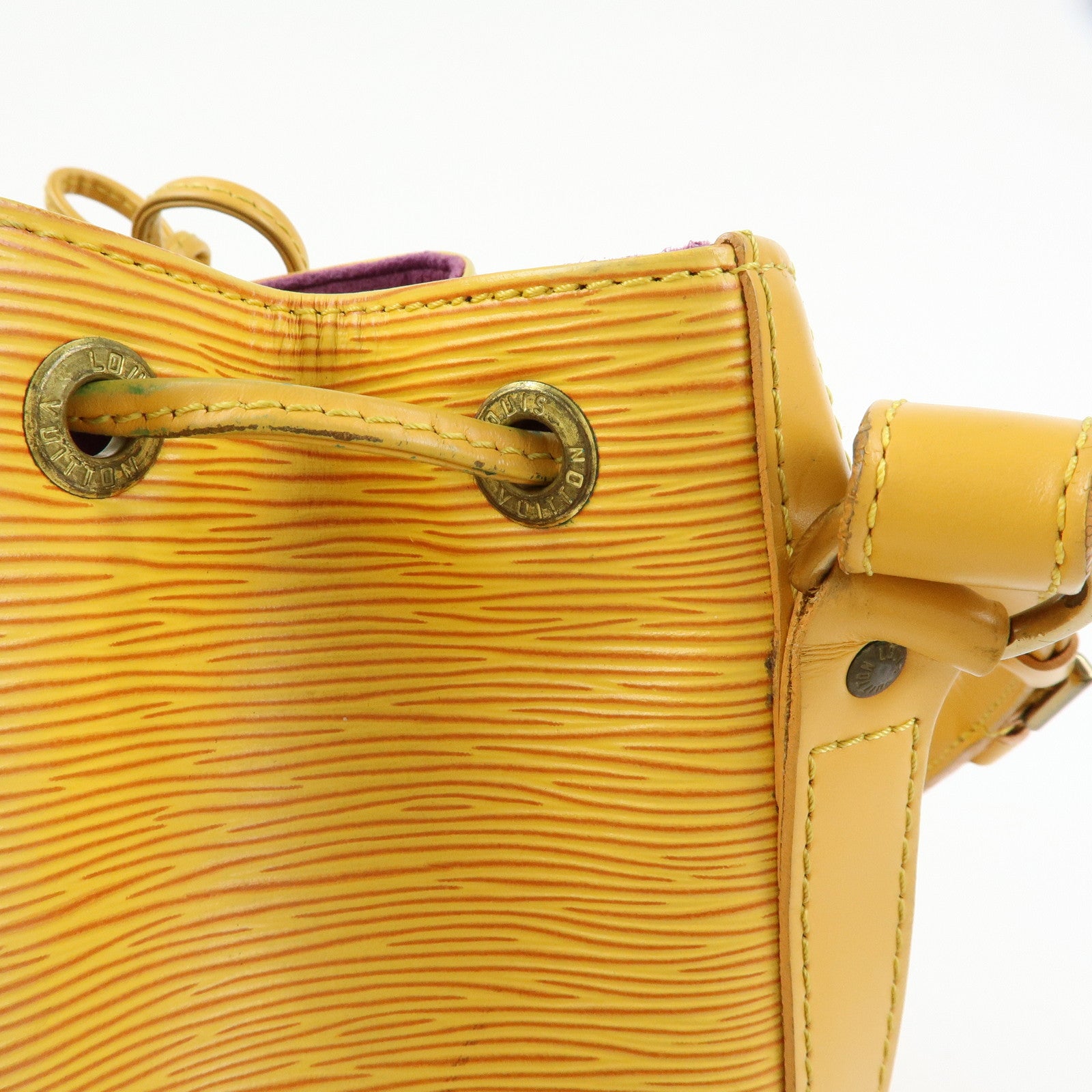 Louis Vuitton Epi Petit Noe Shoulder Bag Tassili Yellow M44109