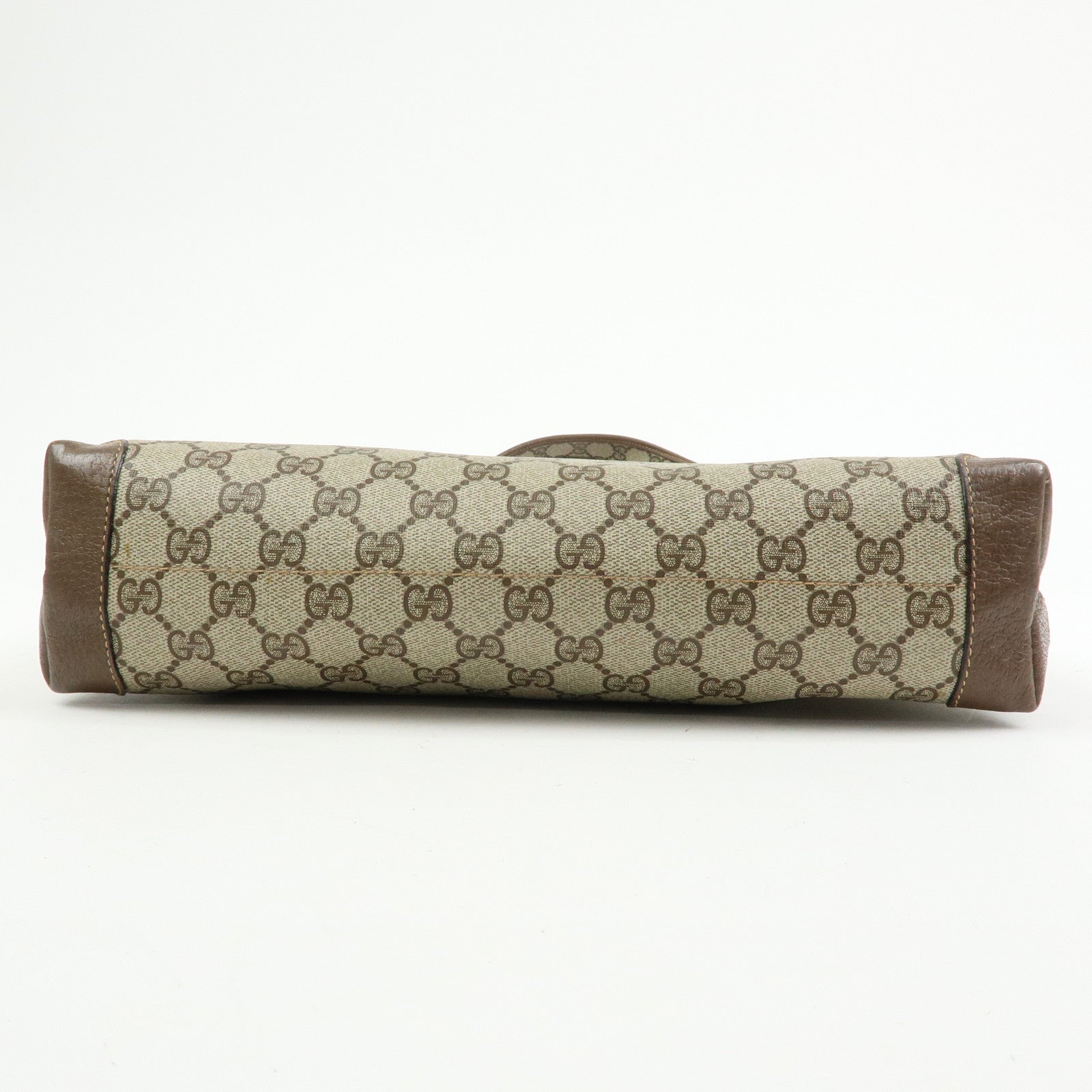 GUCCI GG Supreme Tote Bag Shoulder Bag Brown Beige 002・39・0054