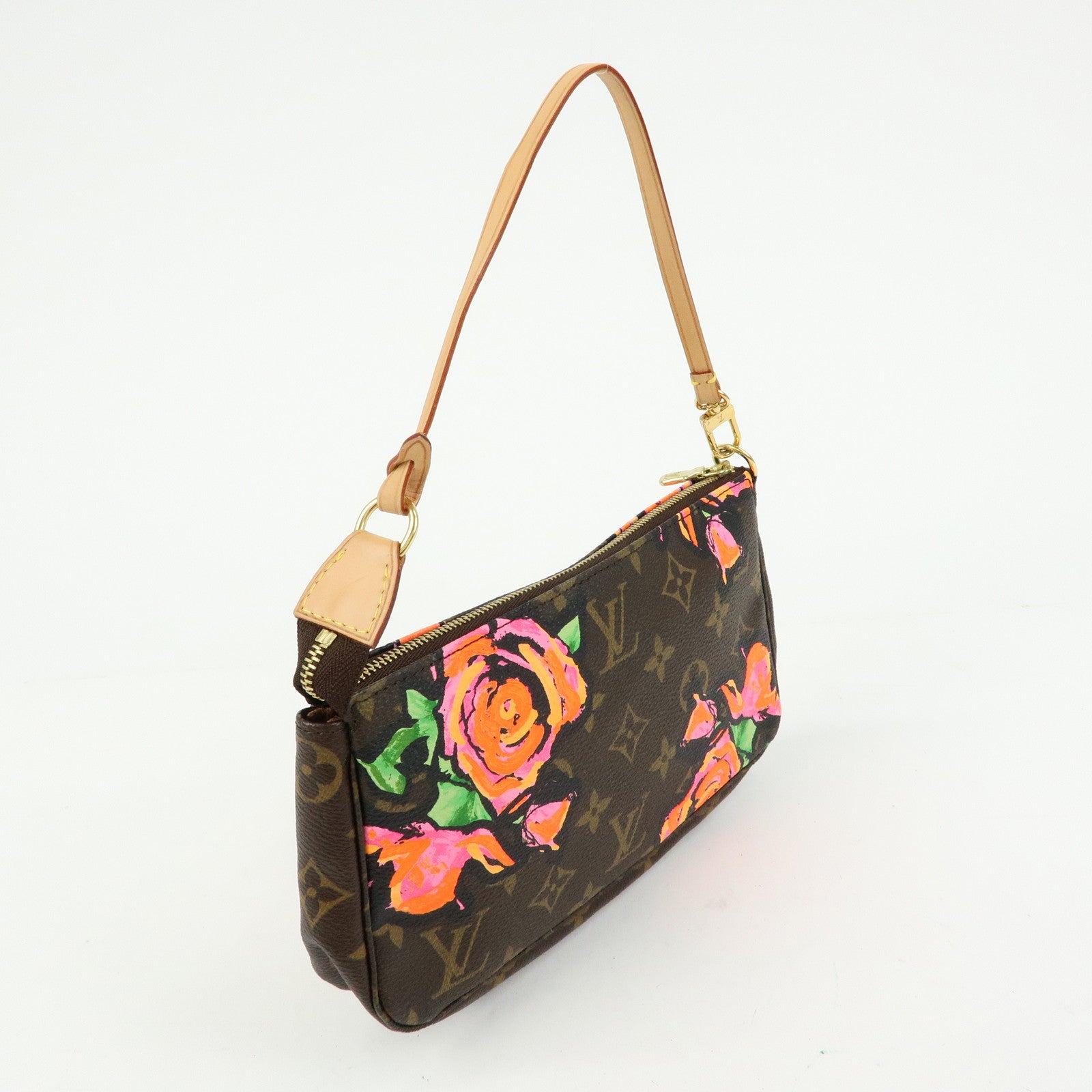 Louis Vuitton Monogram Rose Pochette Accessoires Pouch M48615