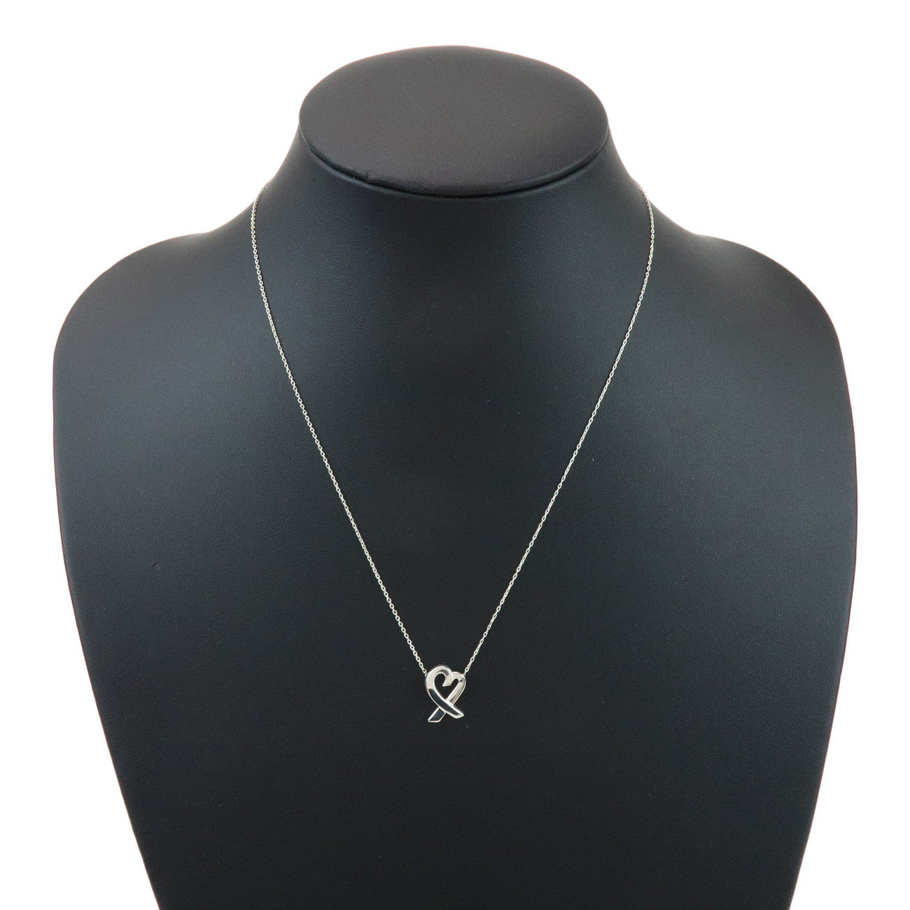 Tiffany & Co Loving Heart Necklace Small SV925 Silver