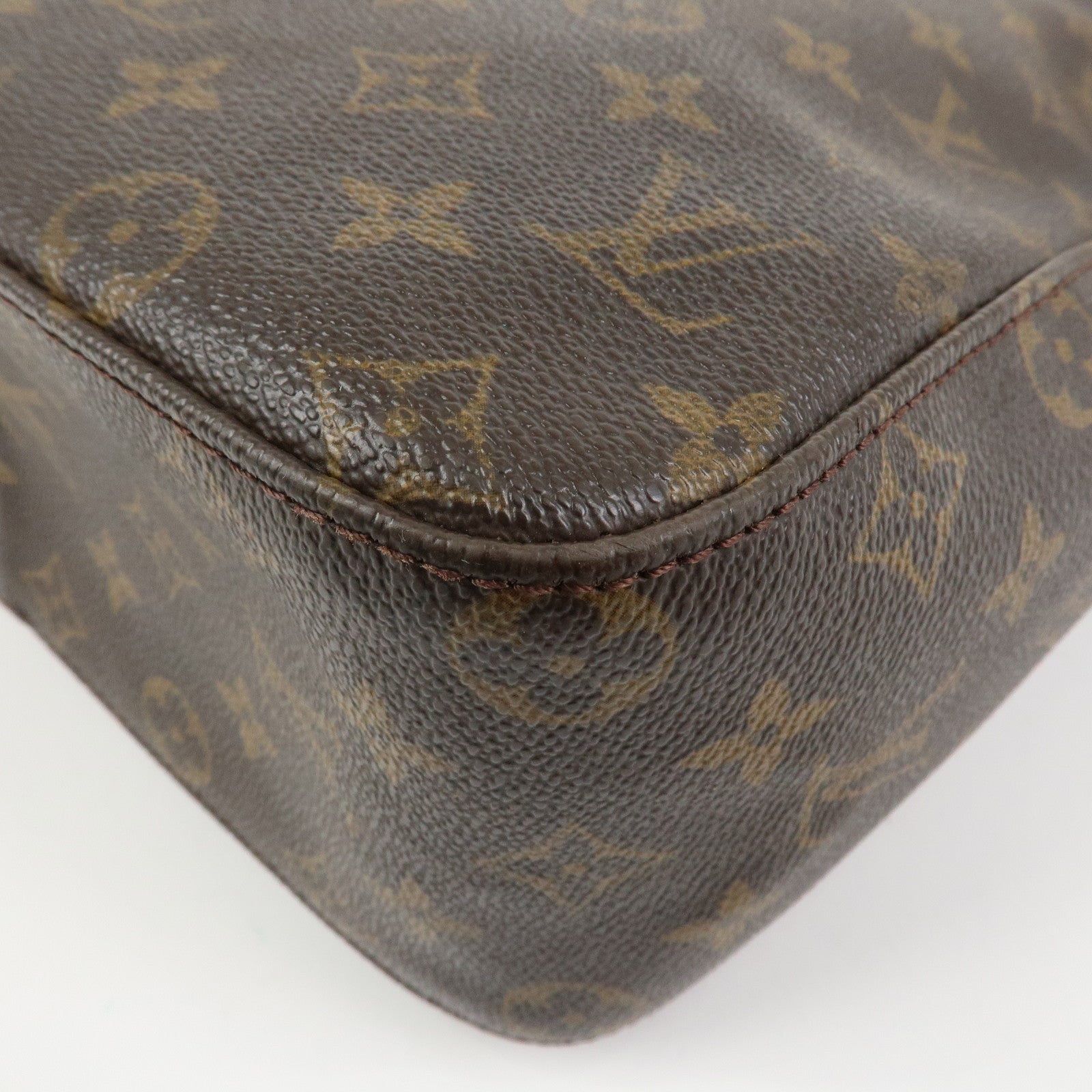 Louis Vuitton Monogram Looping GM Shoulder Bag Brown M51145
