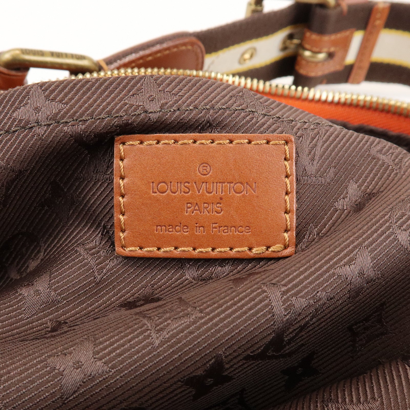 Louis Vuitton Monogram Mahina Onata GM Shoulder Bag Orange M95119