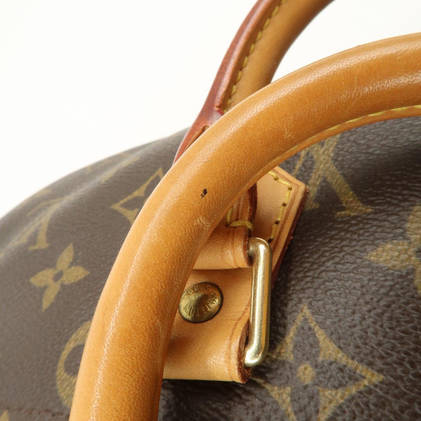 Louis Vuitton Monogram Speedy 30 Boston Bag Hand Bag Brown M41526