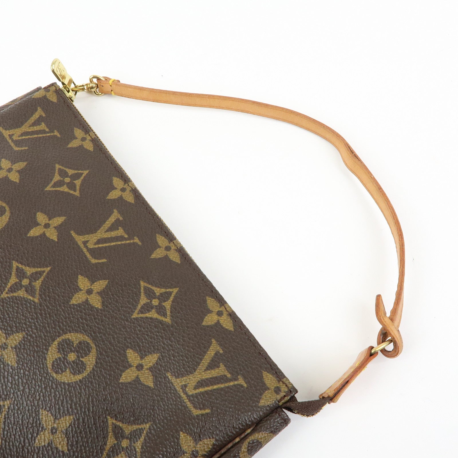 Louis Vuitton Monogram Pochette Accessoires Pouch Hand Bag M51980