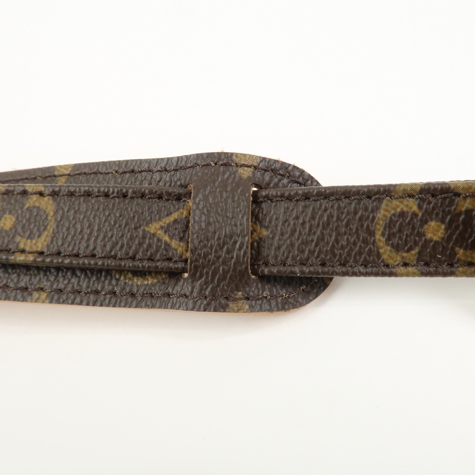 Louis Vuitton Monogram Adjustable Shoulder Strap Brown 120cm J52315