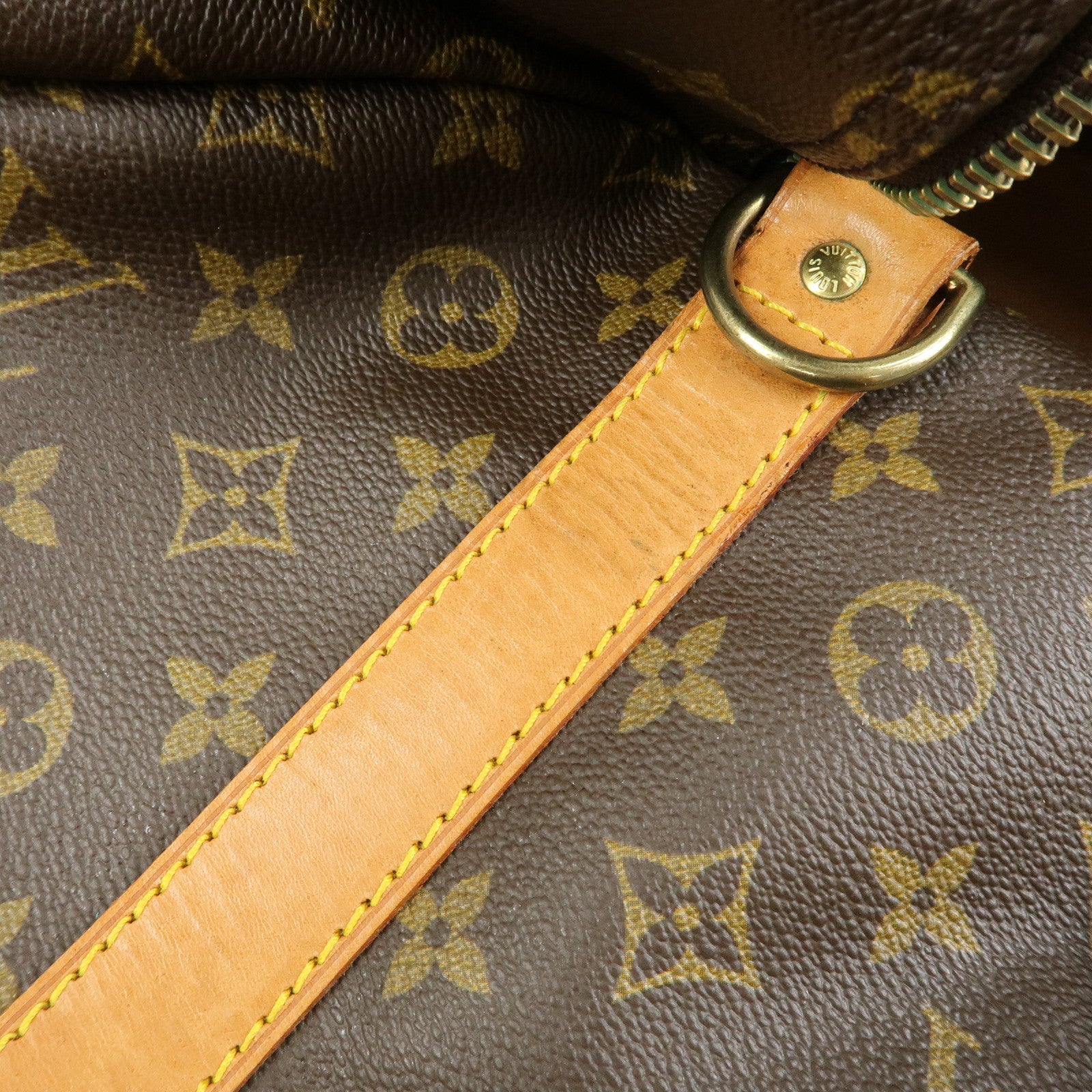Louis Vuitton Monogram Keep All Bandouliere 55 Boston Bag M41414