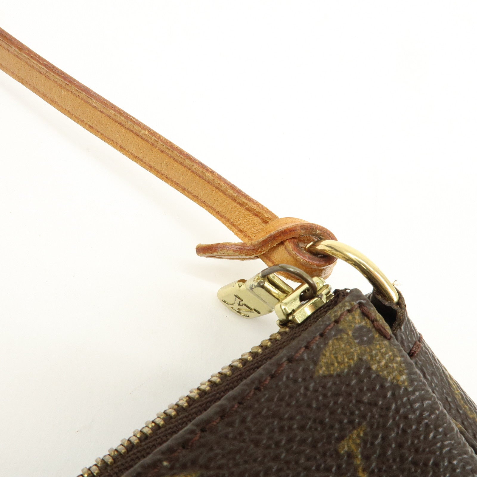 Louis Vuitton Monogram Pochette Accessoires Pouch Hand Bag M51980