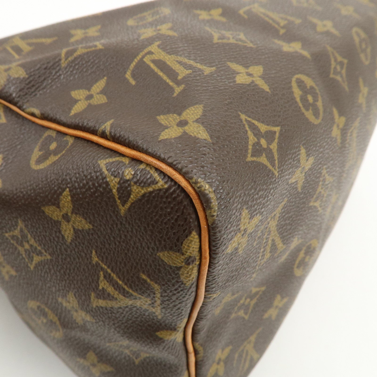 Louis Vuitton Monogram Speedy 30 Boston Bag Hand Bag Brown M41526