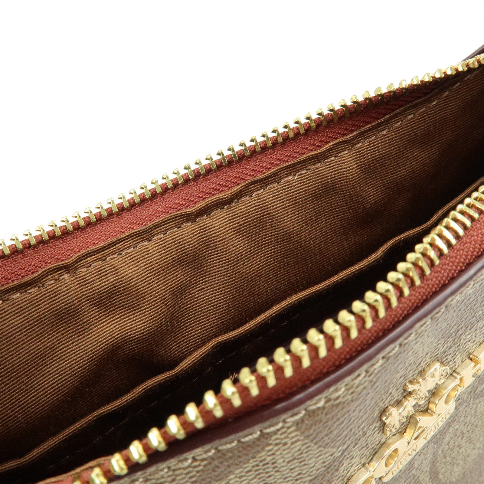 COACH PEANUTS Teri Signature PVC Leather Shoulder Crossbody Bag