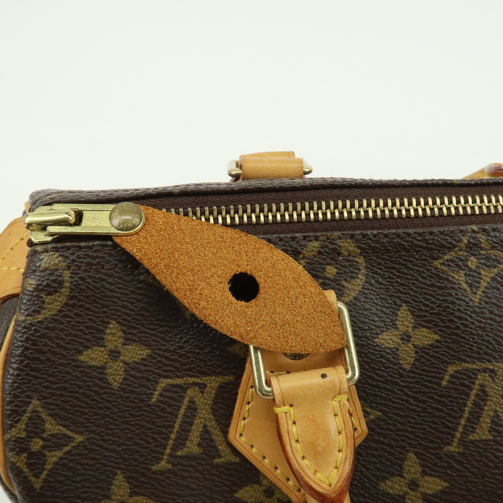 Louis Vuitton Monogram Speedy 25 Hand Bag Boston Bag M41528