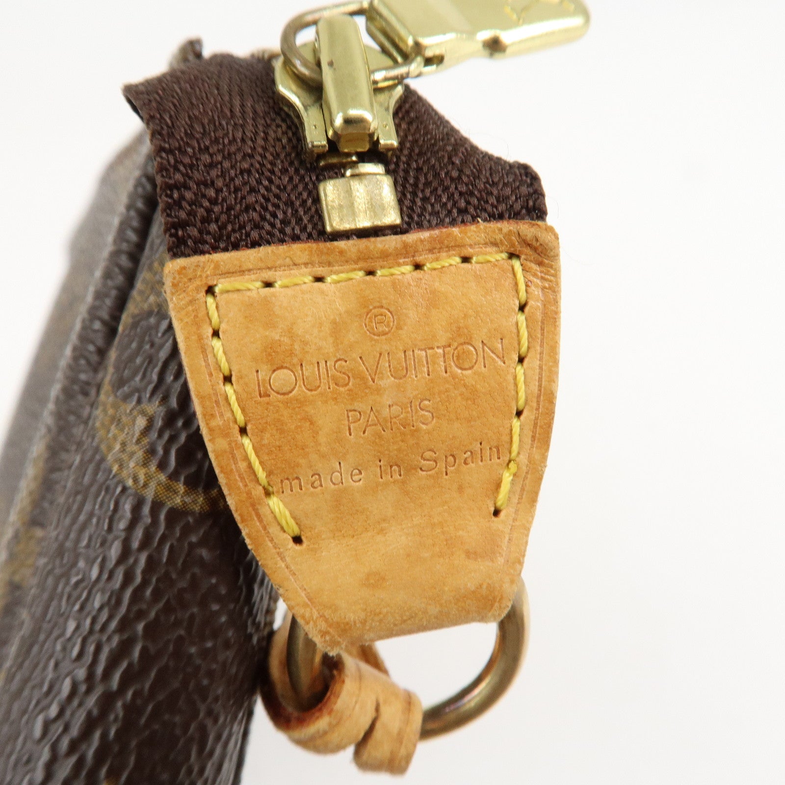 Louis Vuitton Monogram Pochette Accessoires Pouch M51980 Used