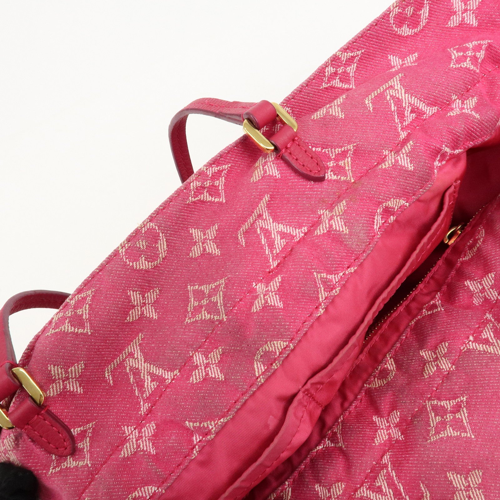 Louis Vuitton Monogram Denim Noefru MM Rose Indien M40870