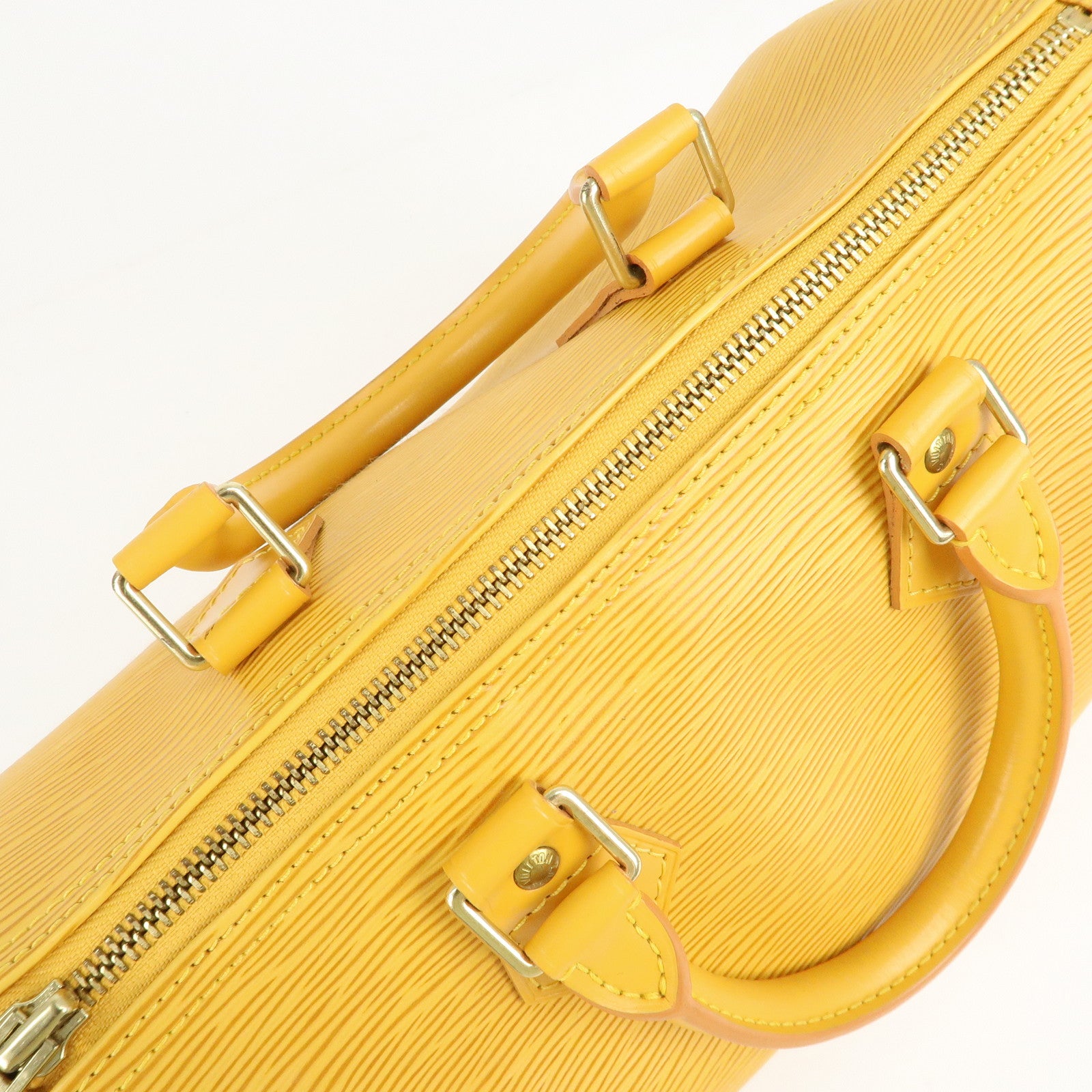 Louis Vuitton Epi Speedy 25 Boston Bag Hand Bag Yellow M43019