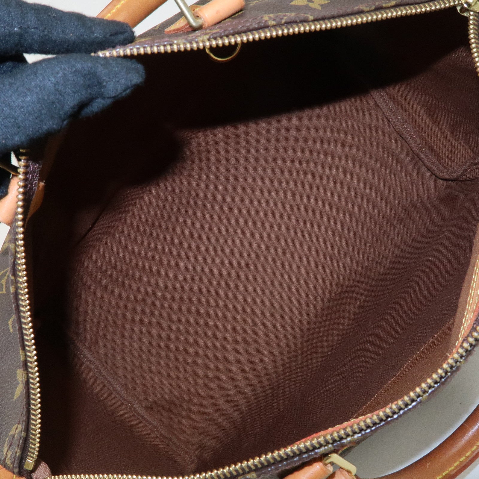 Louis Vuitton Monogram Speedy 35 Hand Bag Boston Bag M41524 Used