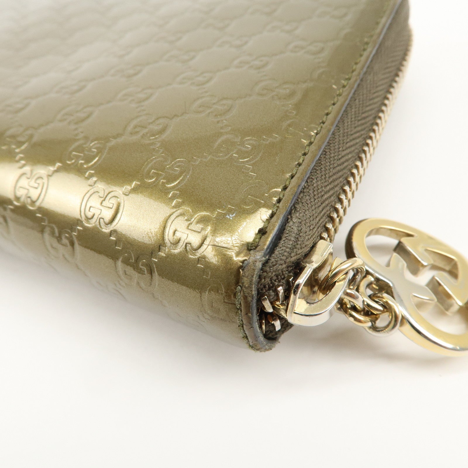 GUCCI Guccissima Set of 3 Long Wallet 143389 203618 308005 Used