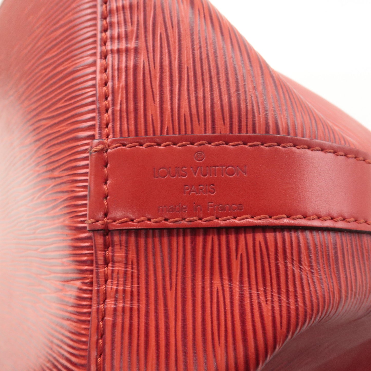 Louis Vuitton Epi Petit Noe Shoulder Bag Castilian Red M44107