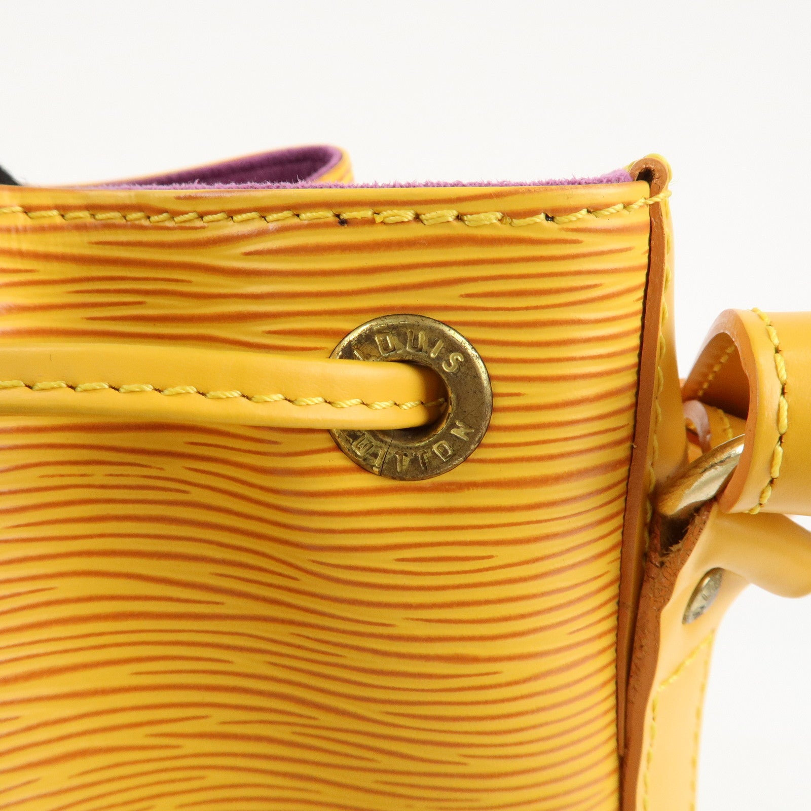 Louis Vuitton Epi Petit Noe Shoulder Bag Tassili Yellow M44109