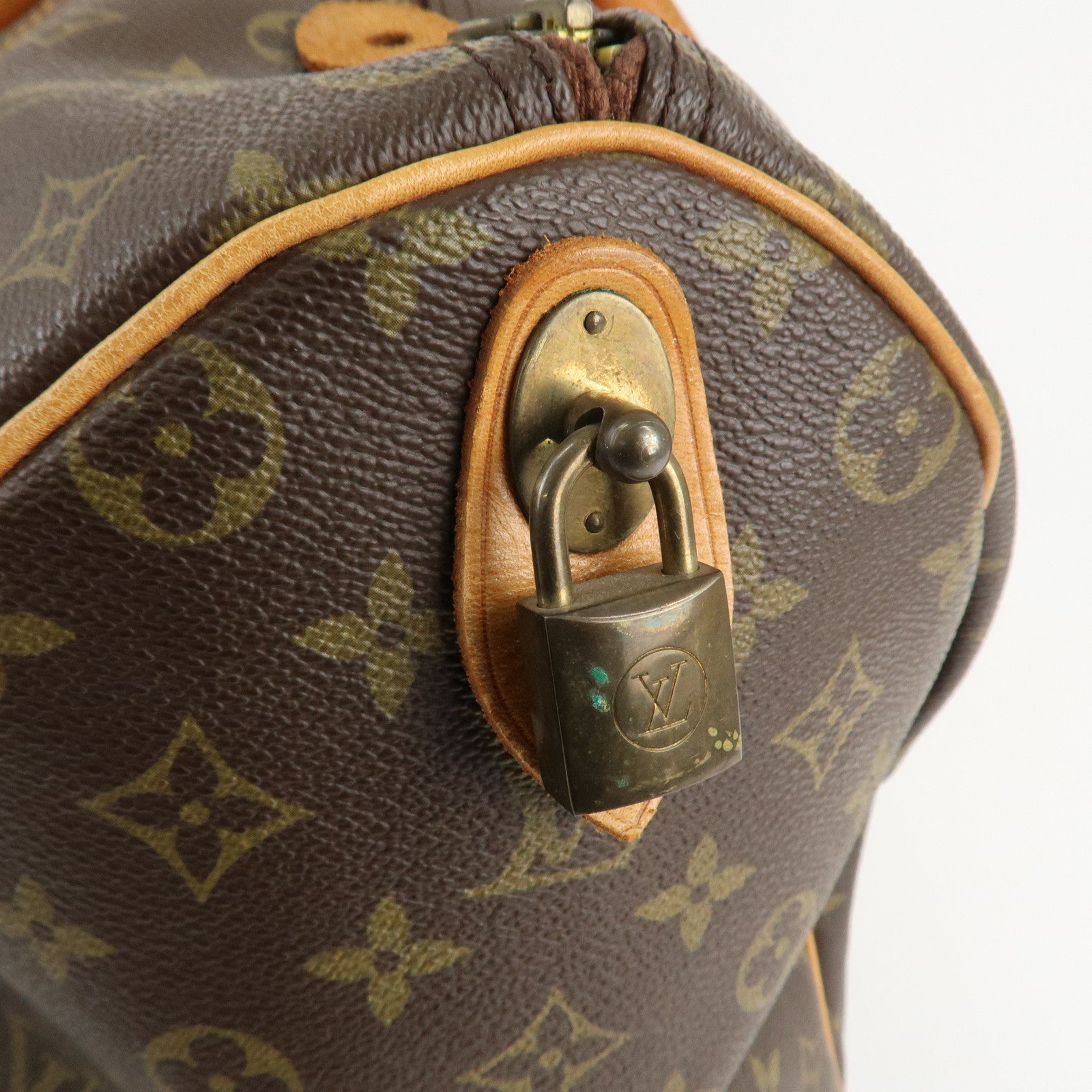 Louis Vuitton Monogram Keep All 50 Bag Boston Bag Brown M41426