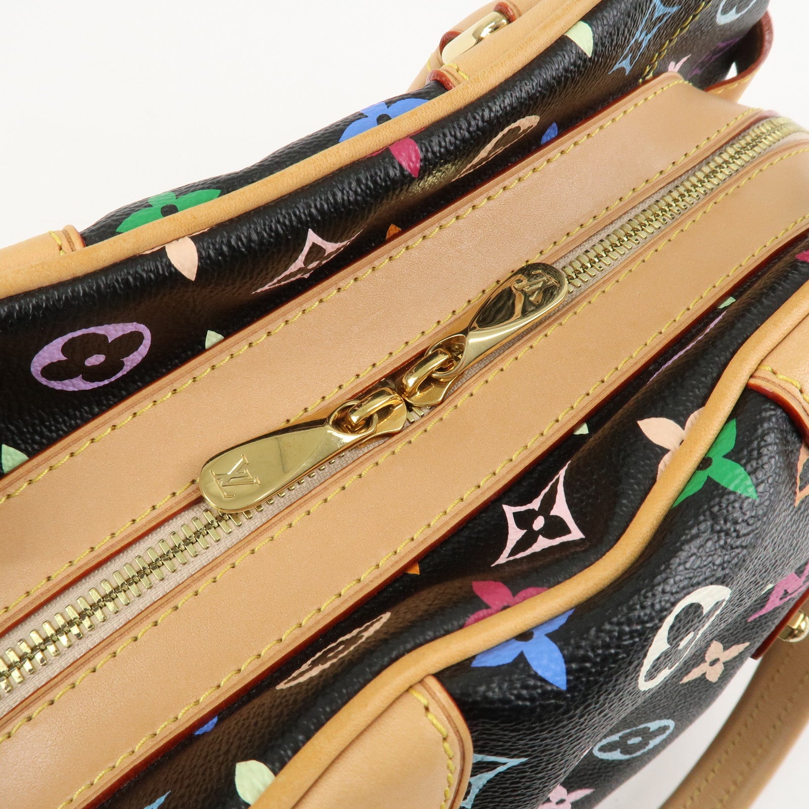 Louis Vuitton Monogram Multi Color Claudia Hand Bag M40194