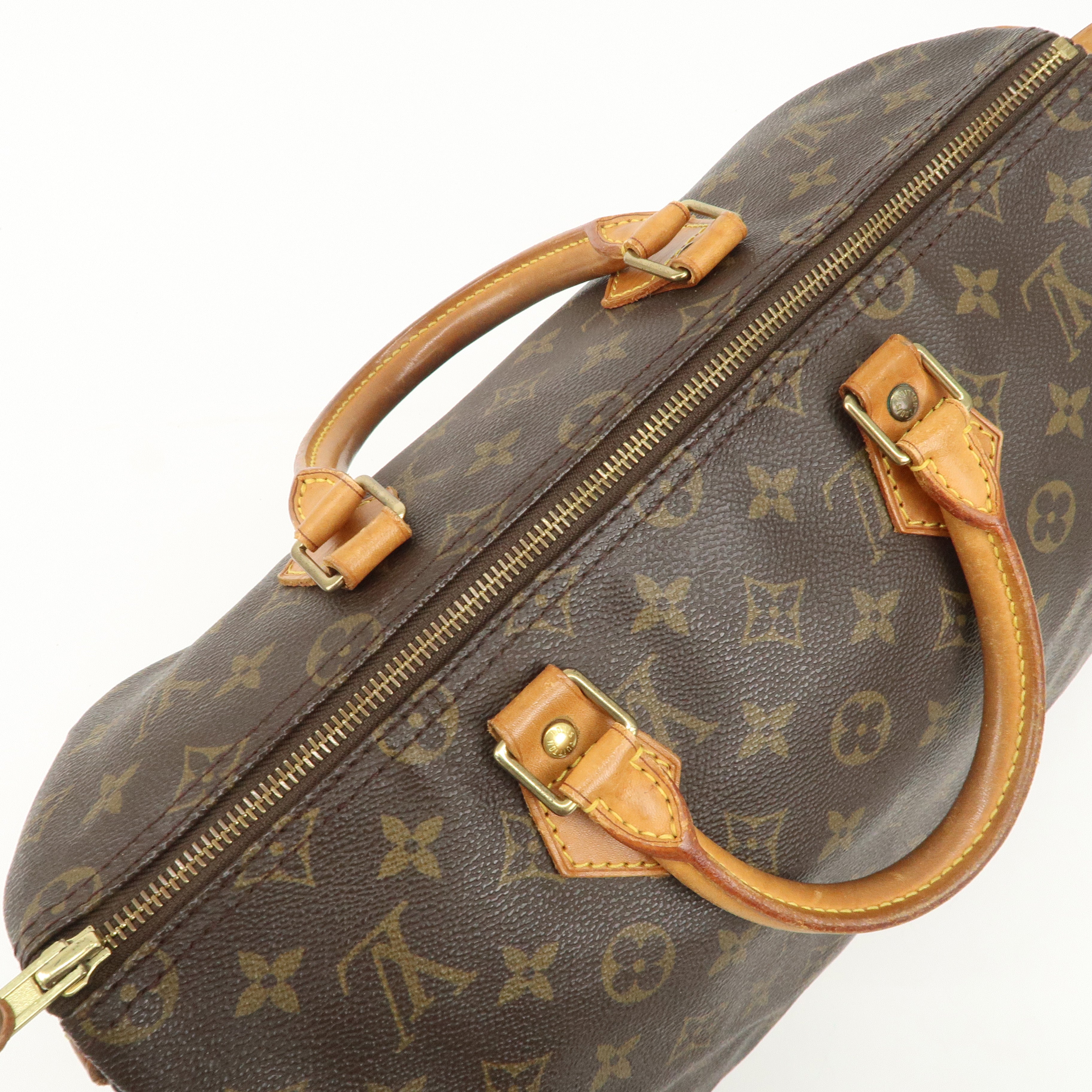 Louis Vuitton Monogram Speedy 35 Hand Bag Boston Bag M41524 Used