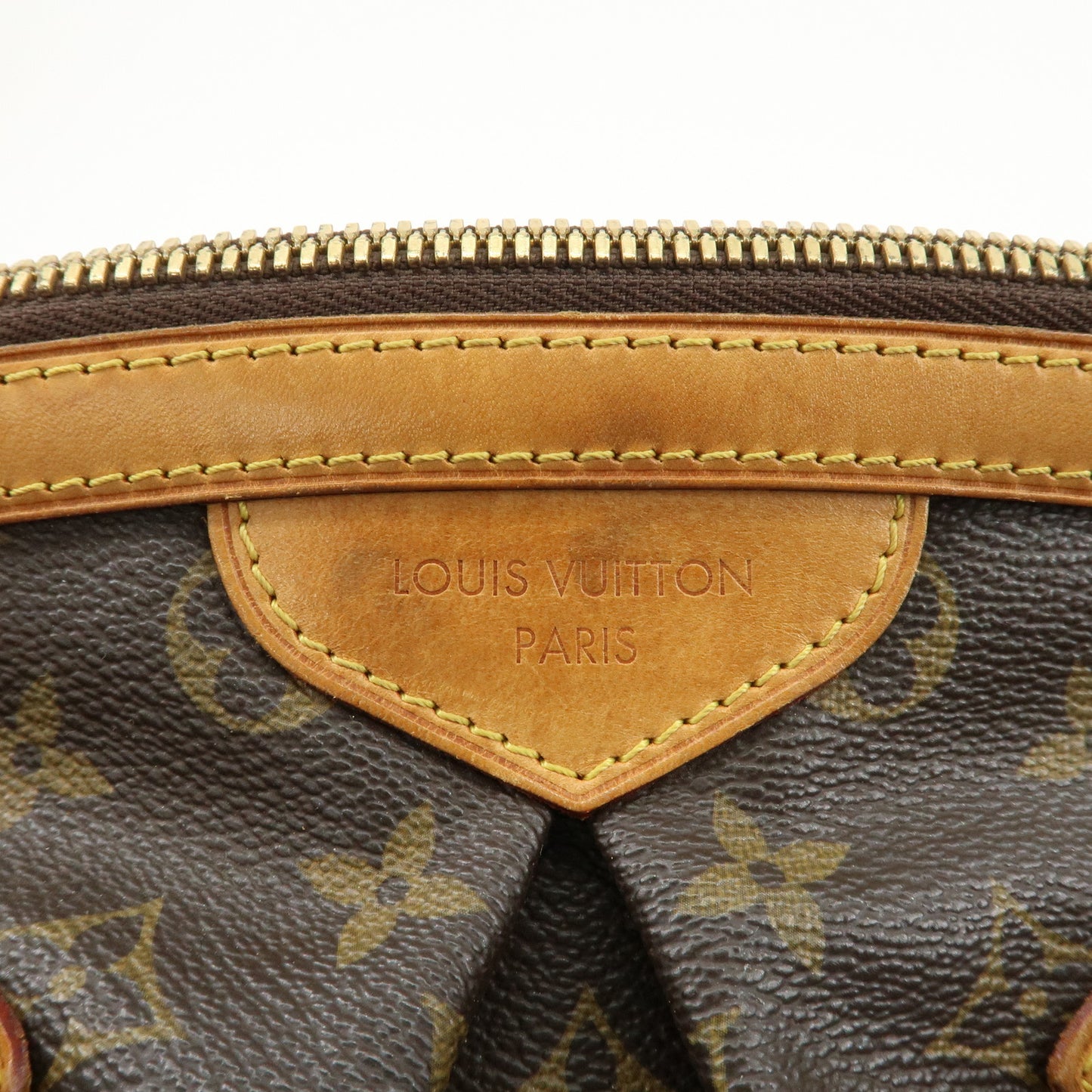 Louis Vuitton Monogram Tivoli GM Shoulder Bag Brown M40144