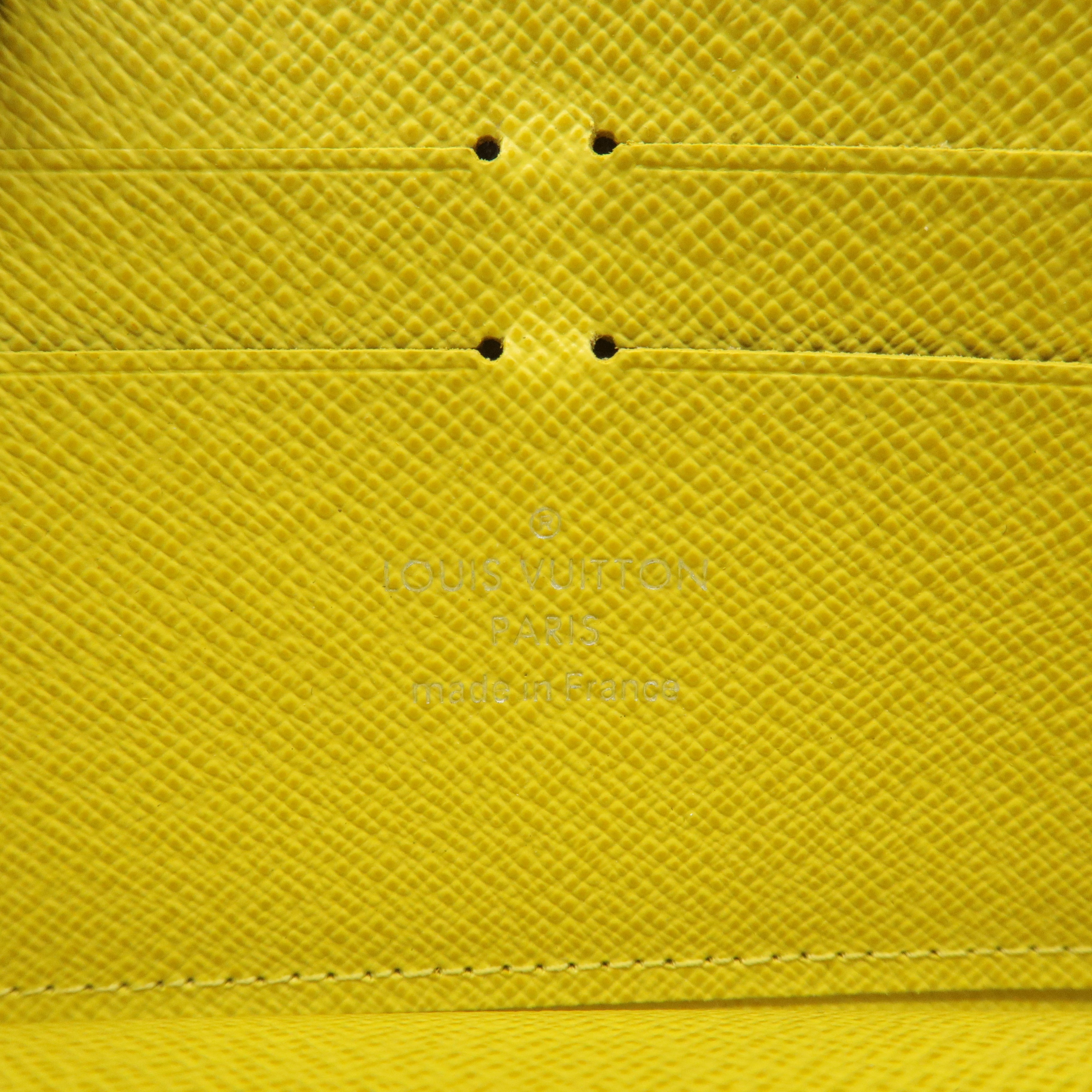 Louis Vuitton Epi Zippy Wallet Long Wallet Pistache M60436