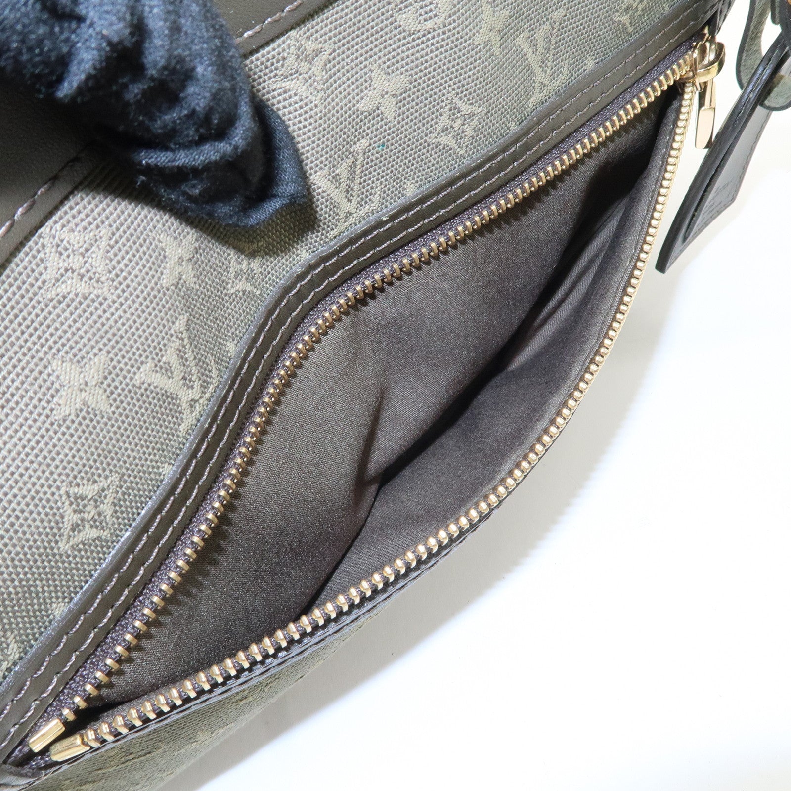 Louis Vuitton Monogram Mini Lucille PM Hand Bag TST Khaki M92682