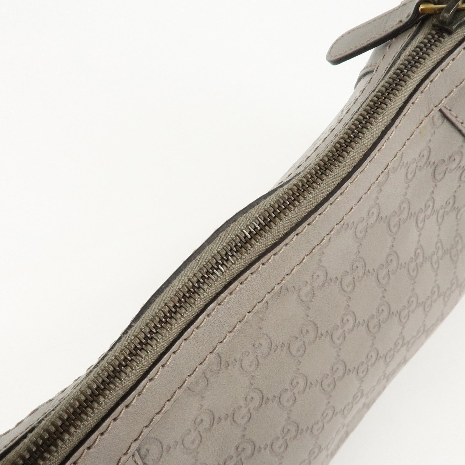 GUCCI Guccissima Scarlet Guccissima Leather Shoulder Bag 282298 Used