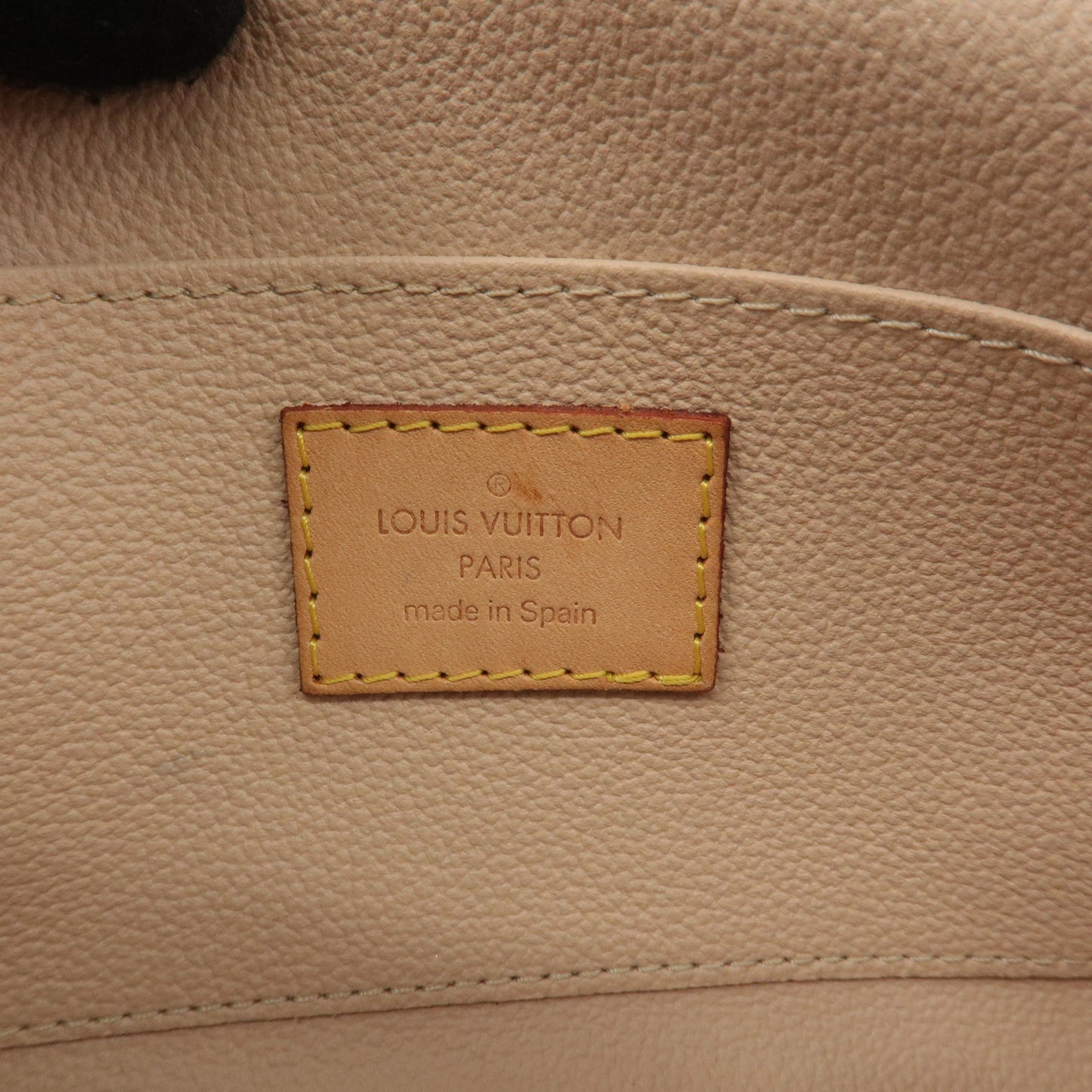 Louis Vuitton Monogram Pochette Cosmetic Pouch Brown M47515
