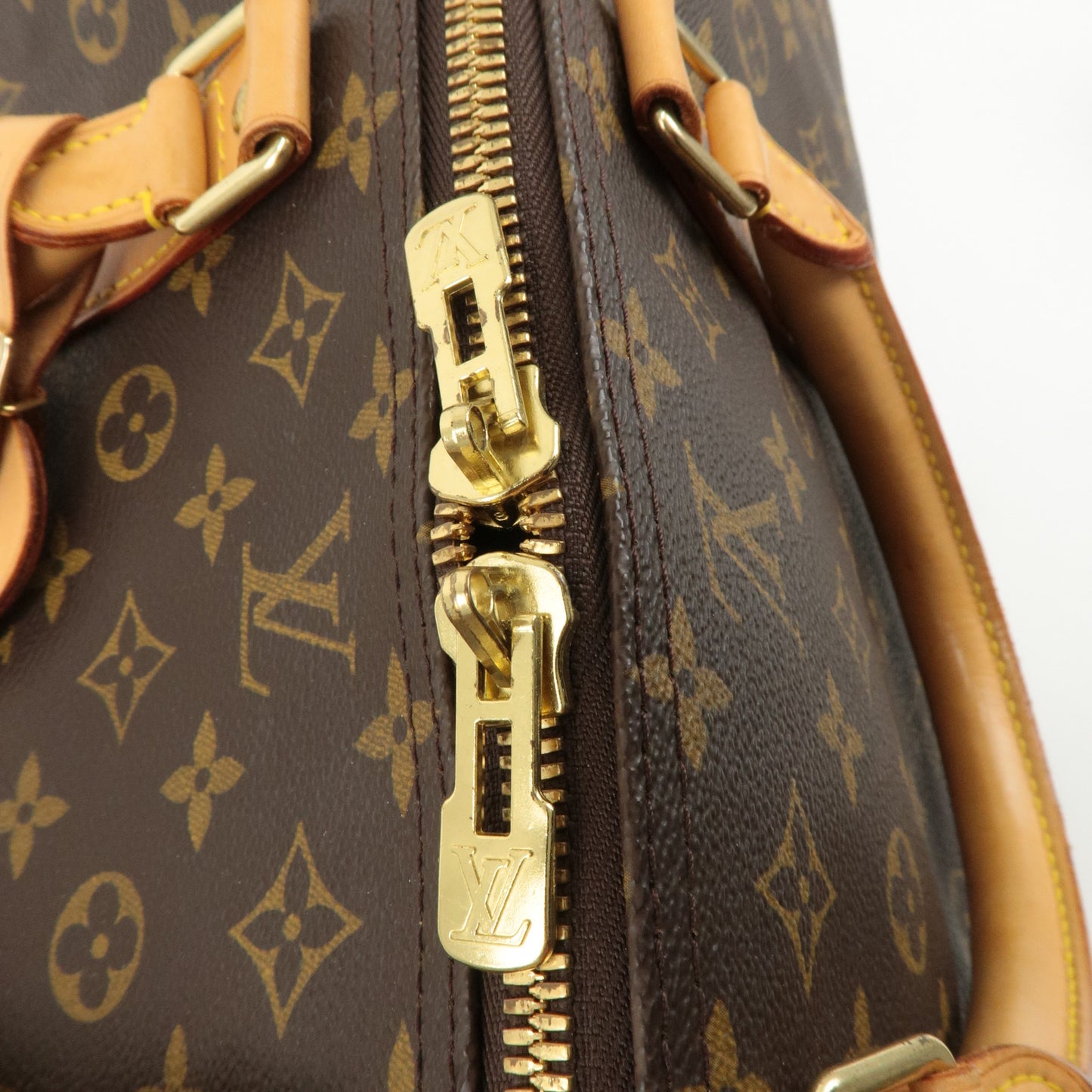 Louis Vuitton Monogram Keep All Bandouliere 60 Bag Brown M41412