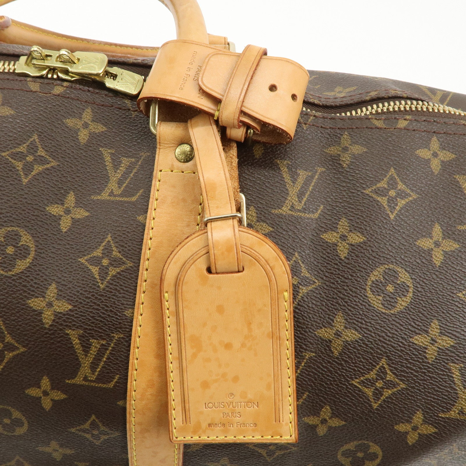 Louis Vuitton Monogram Keep All 50 Bag Old Style M41426 Used