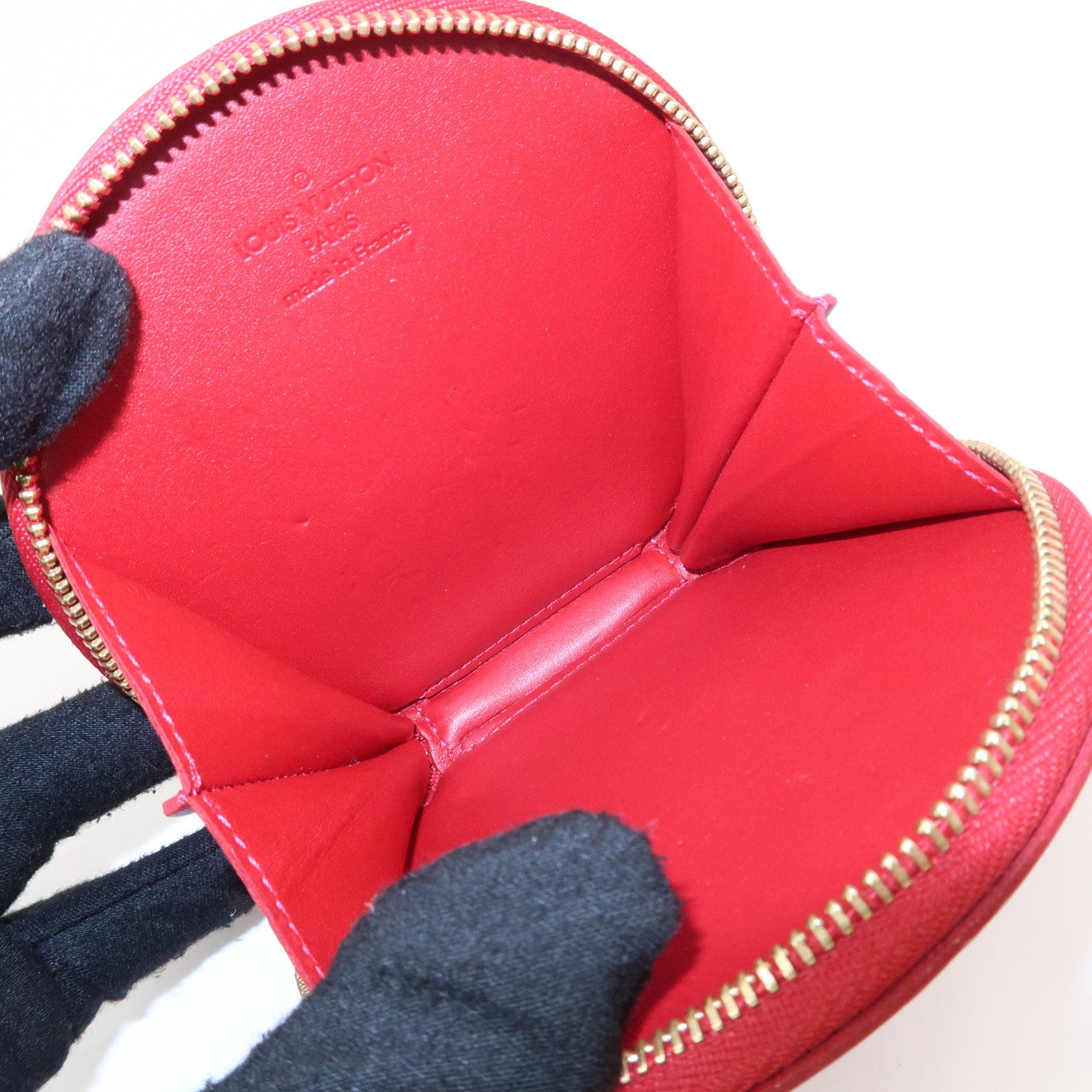 Louis Vuitton Monogram Vernis Porte Monnaie Chapeau M91417 Used