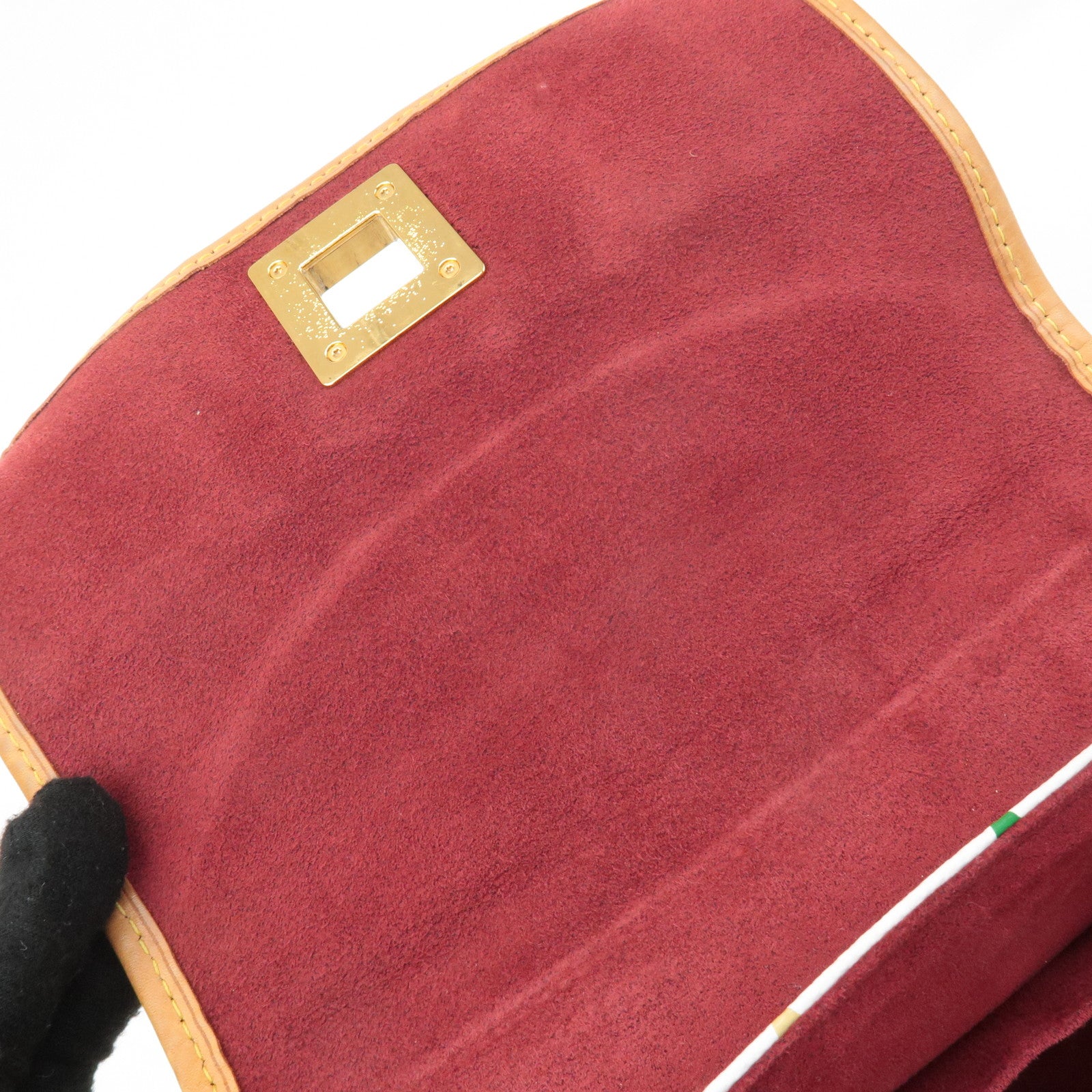 Louis Vuitton Monogram Multicolor Patti Shoulder Bag Blanc M40305 Used