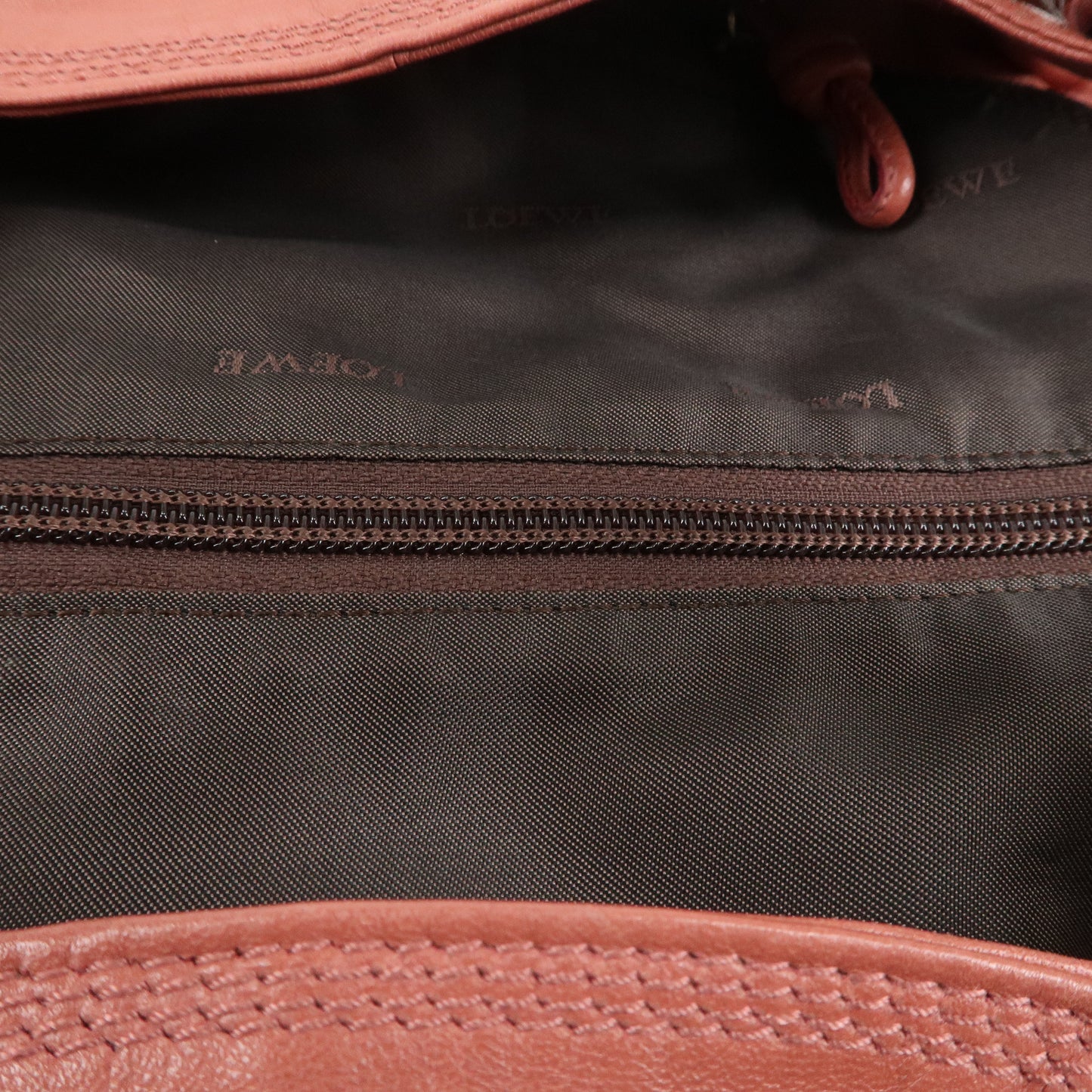 LOEWE Leather Nappa Aire Hand Bag Shoulder Bag Pink
