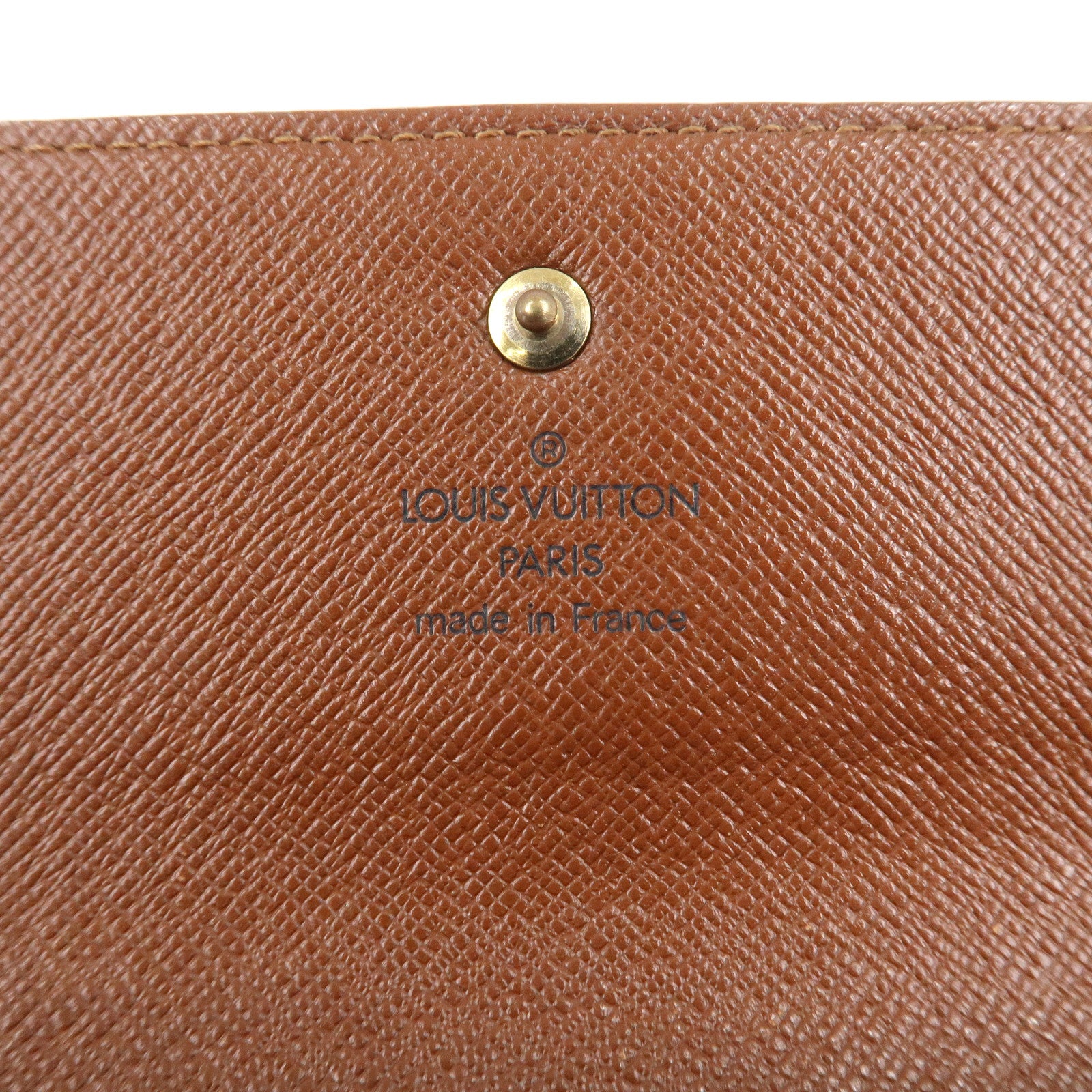 Louis Vuitton Monogram Porte Tresor International Wallet M61215