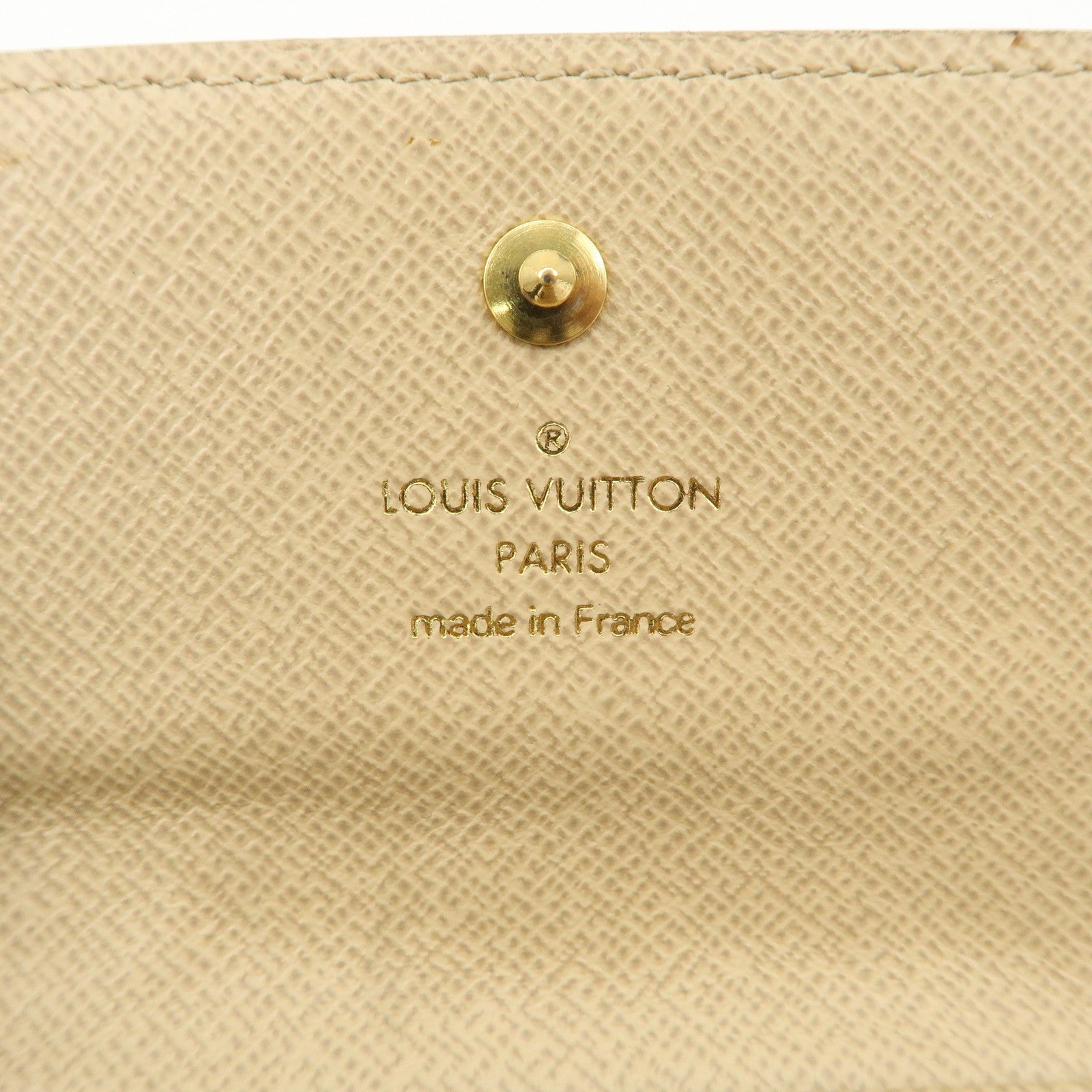 Louis Vuitton Monogram Dantel Porte Monnaie Bier Cult Credit Used