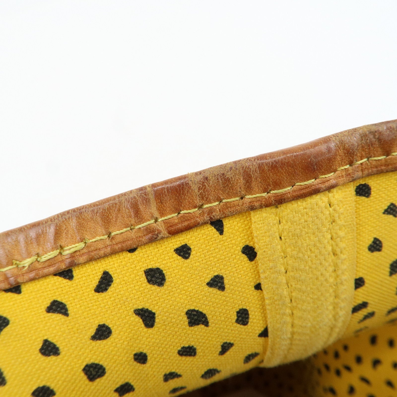 Louis Vuitton Yellow Pumpkin Dots Yayoi Kusama Neverfull MM M40685