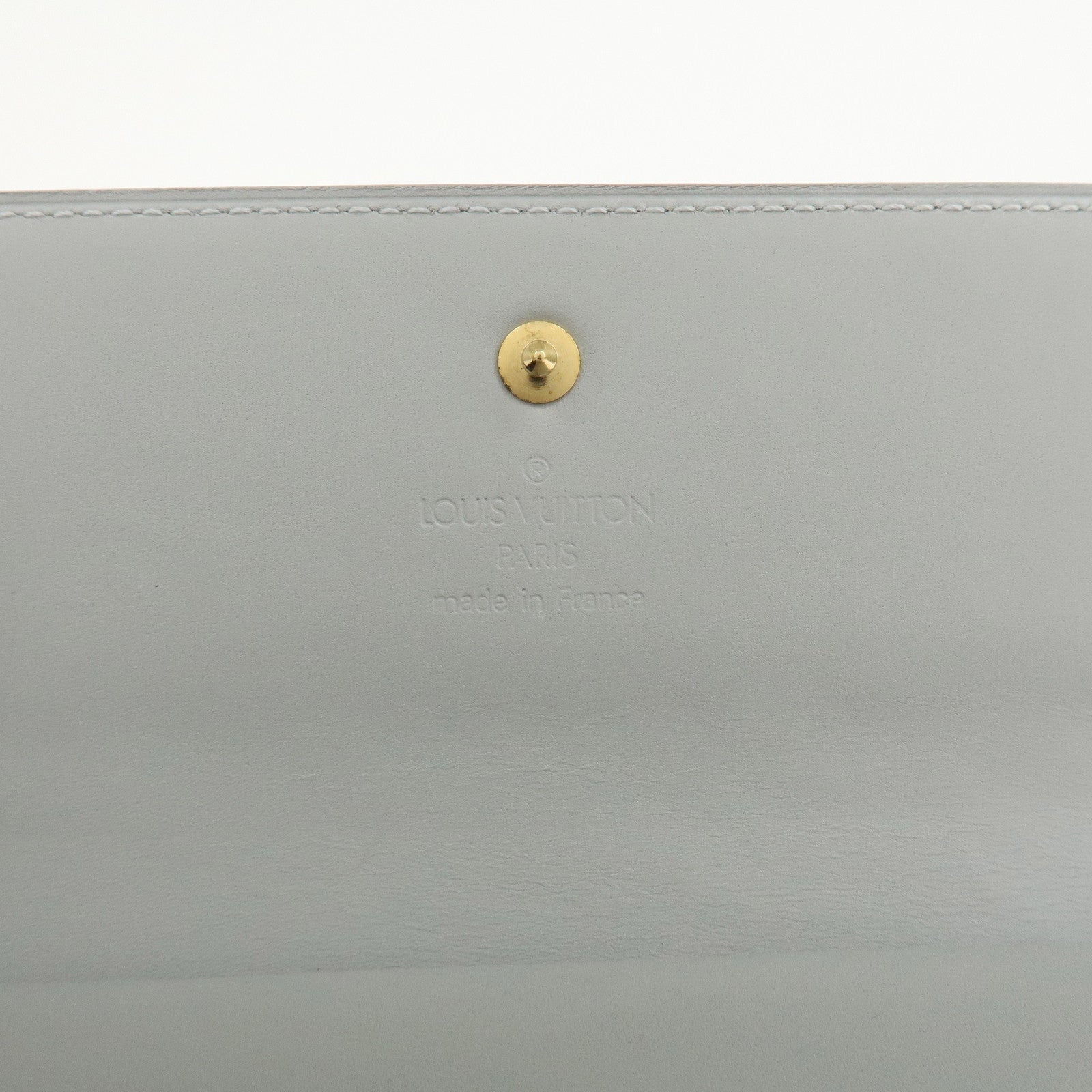 Louis Vuitton Monogram Vernis Porto Tresor International Wallet Used