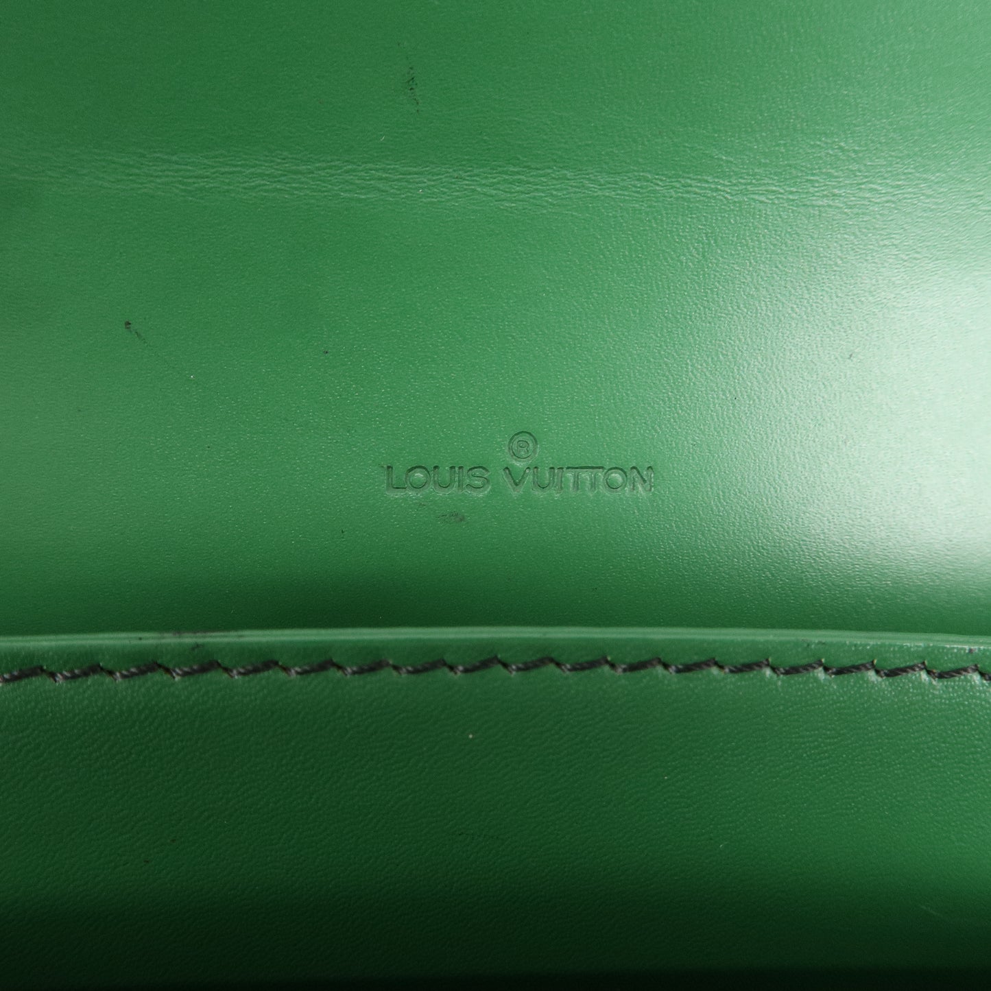 Louis Vuitton Epi Leather Osh Shoulder Bag Noir Green M52444