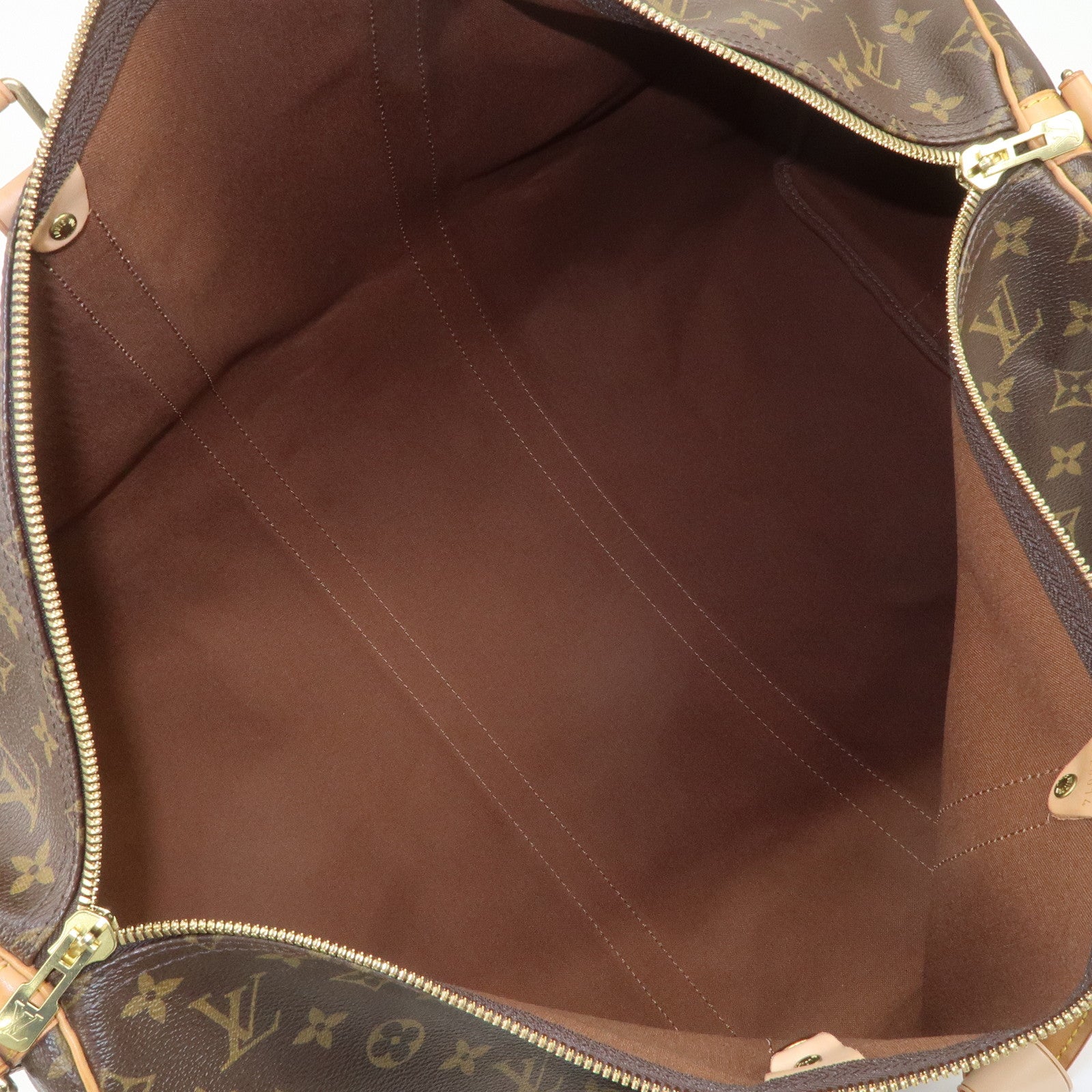 Louis Vuitton Monogram Keep All Bandouliere 55 Boston Bag M41414