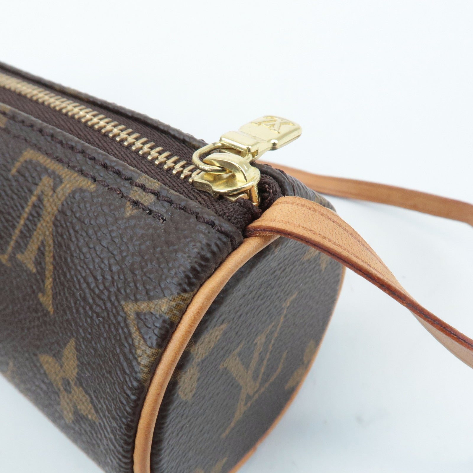 Louis Vuitton Monogram Mini Pouch for Papillon Bag Brown