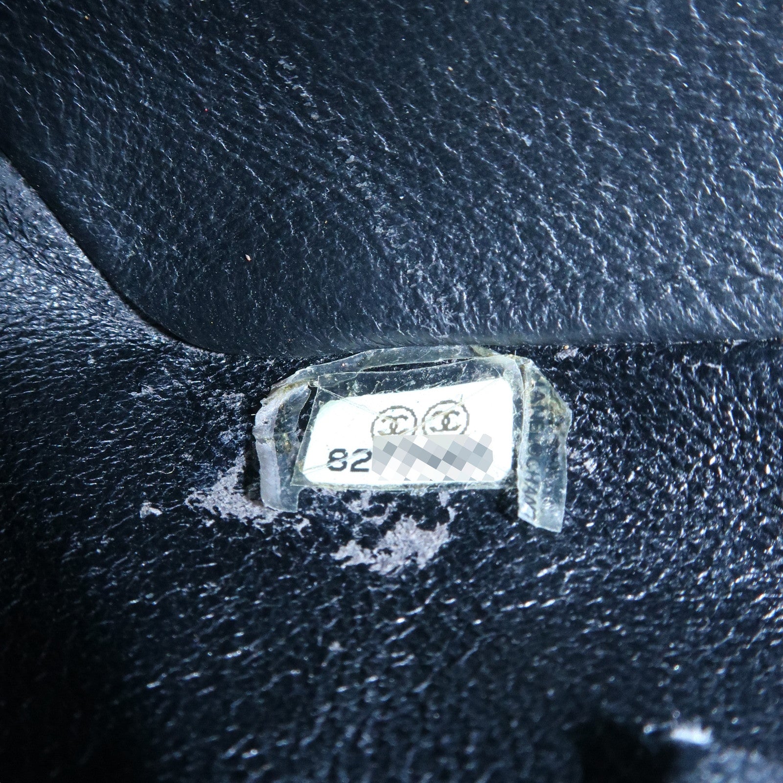 CHANEL Matelasse Caviar Skin Medalion Tote Bag Hand Bag A01804 Used