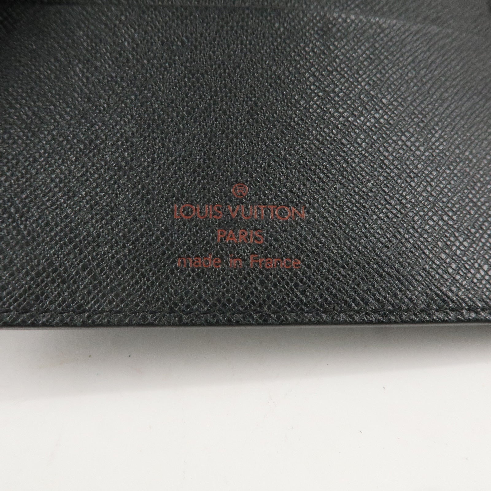 Louis Vuitton Epi Agenda MM Planner Cover Noir Black R20202