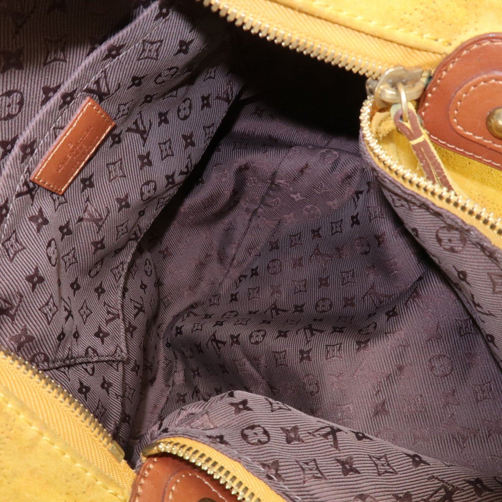 Louis Vuitton Monogram Mahina Onata GM Shoulder Bag Yellow M95118