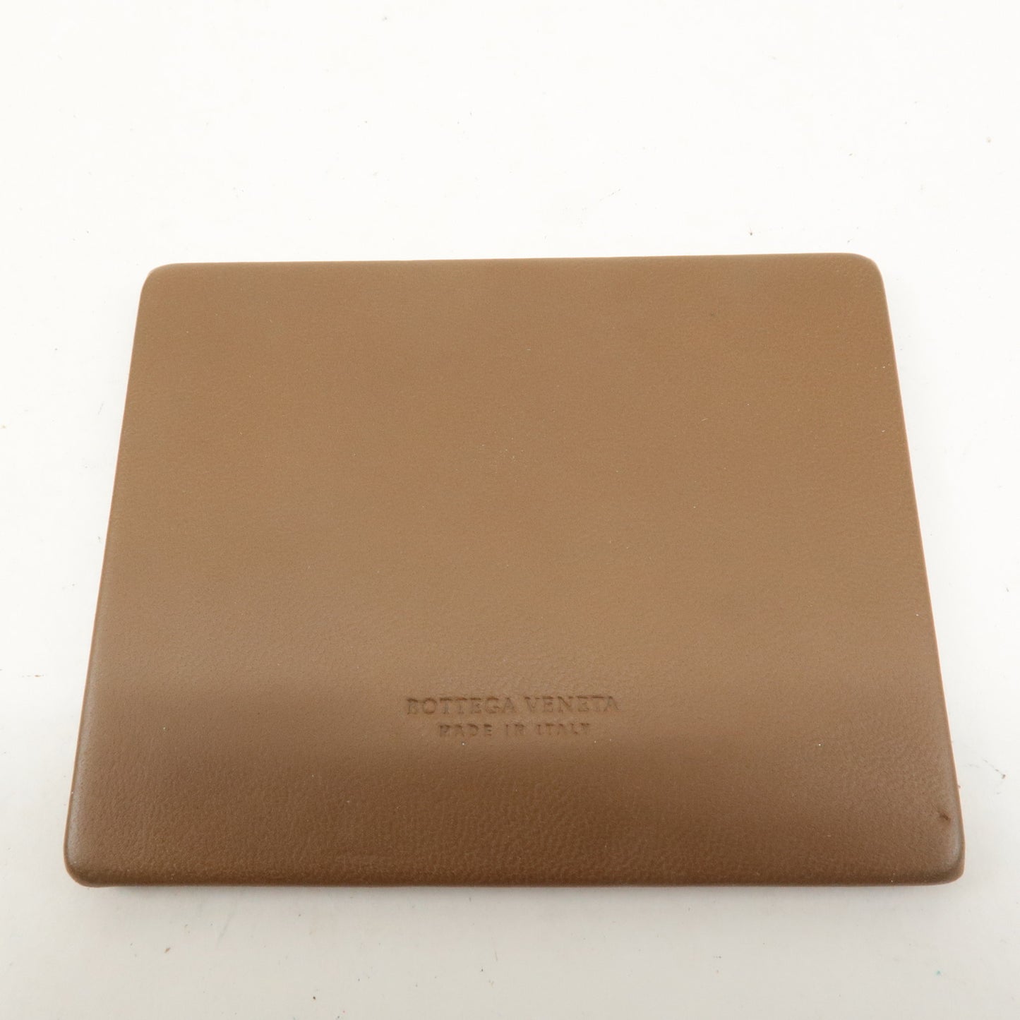 BOTTEGA VENETA Intrecciato Leather Shoulder Bag Brown 245355