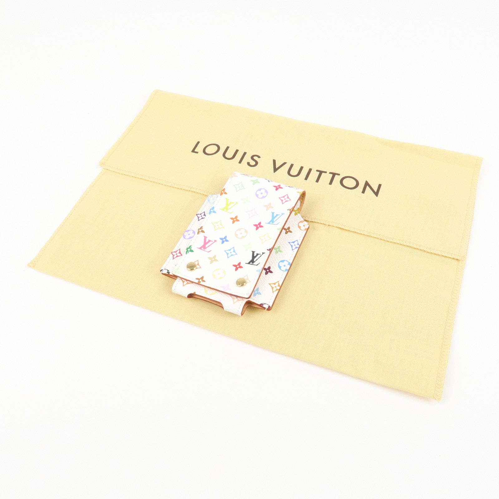 Louis Vuitton Monogram Multicolor Etui iPod Nano Phone Case M60014 Used