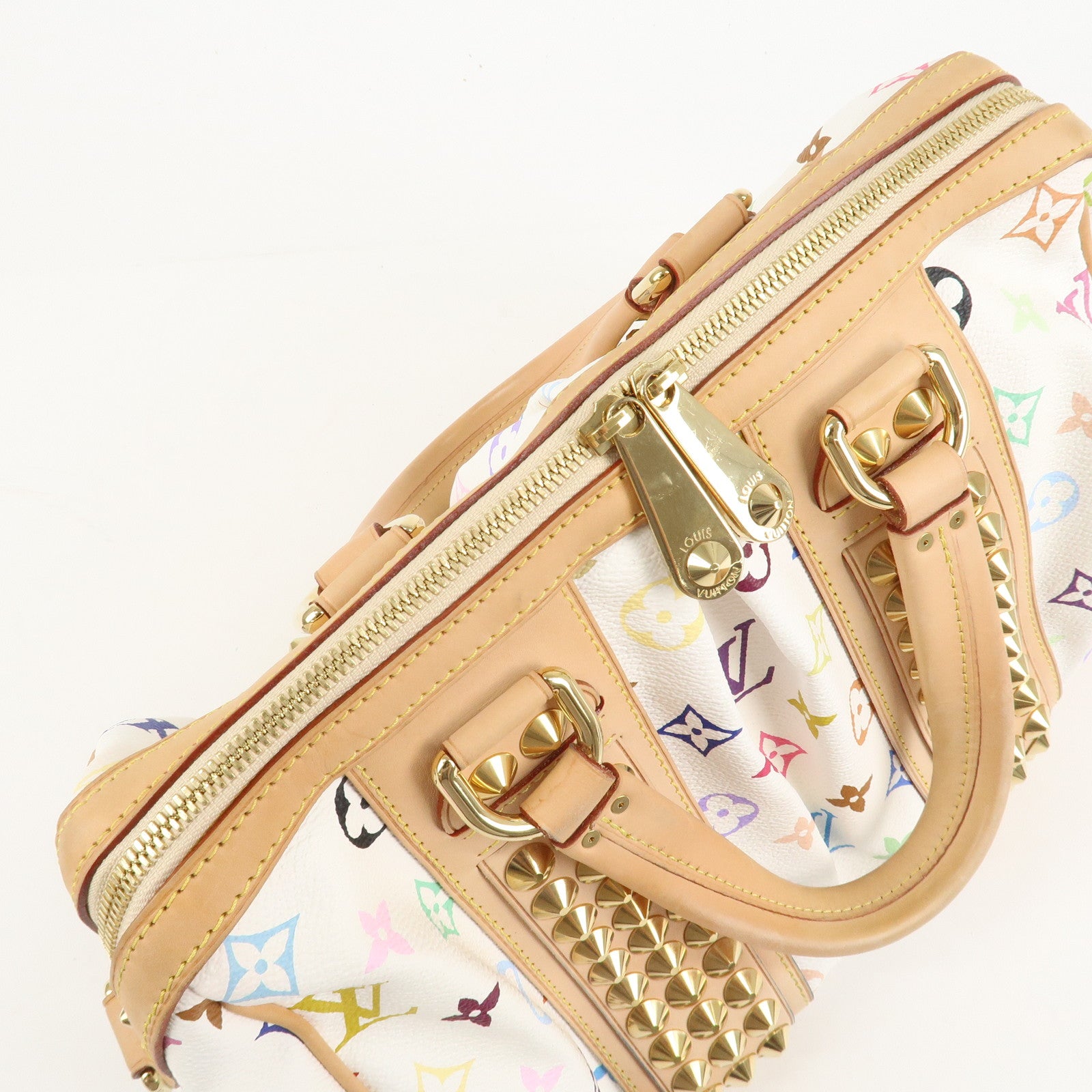 Louis Vuitton Monogram Multicolor Courtney MM Hand Bag M45641 Used