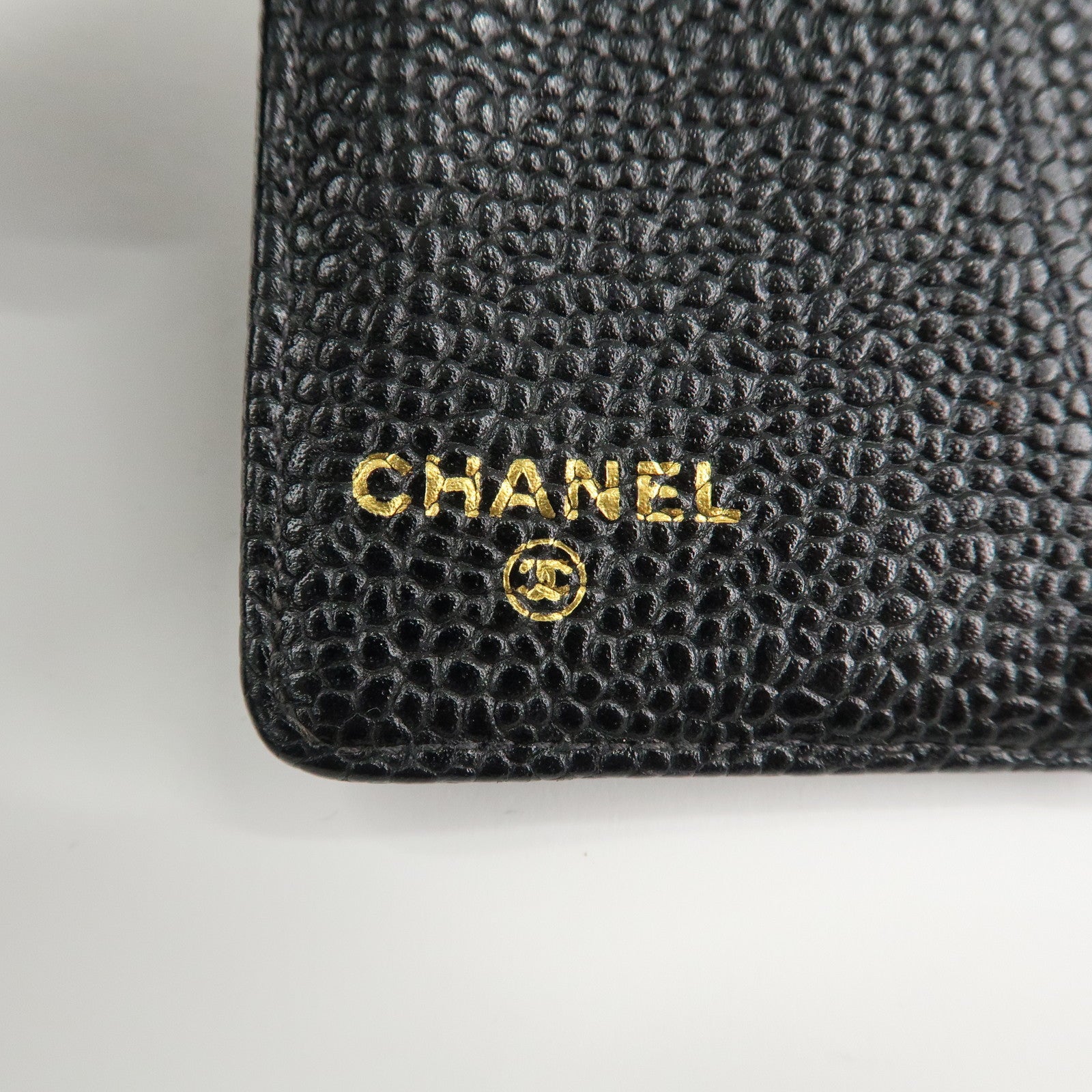 CHANEL COCO Mark Caviar Skin Agenda PM Planner Cover A13505 Used