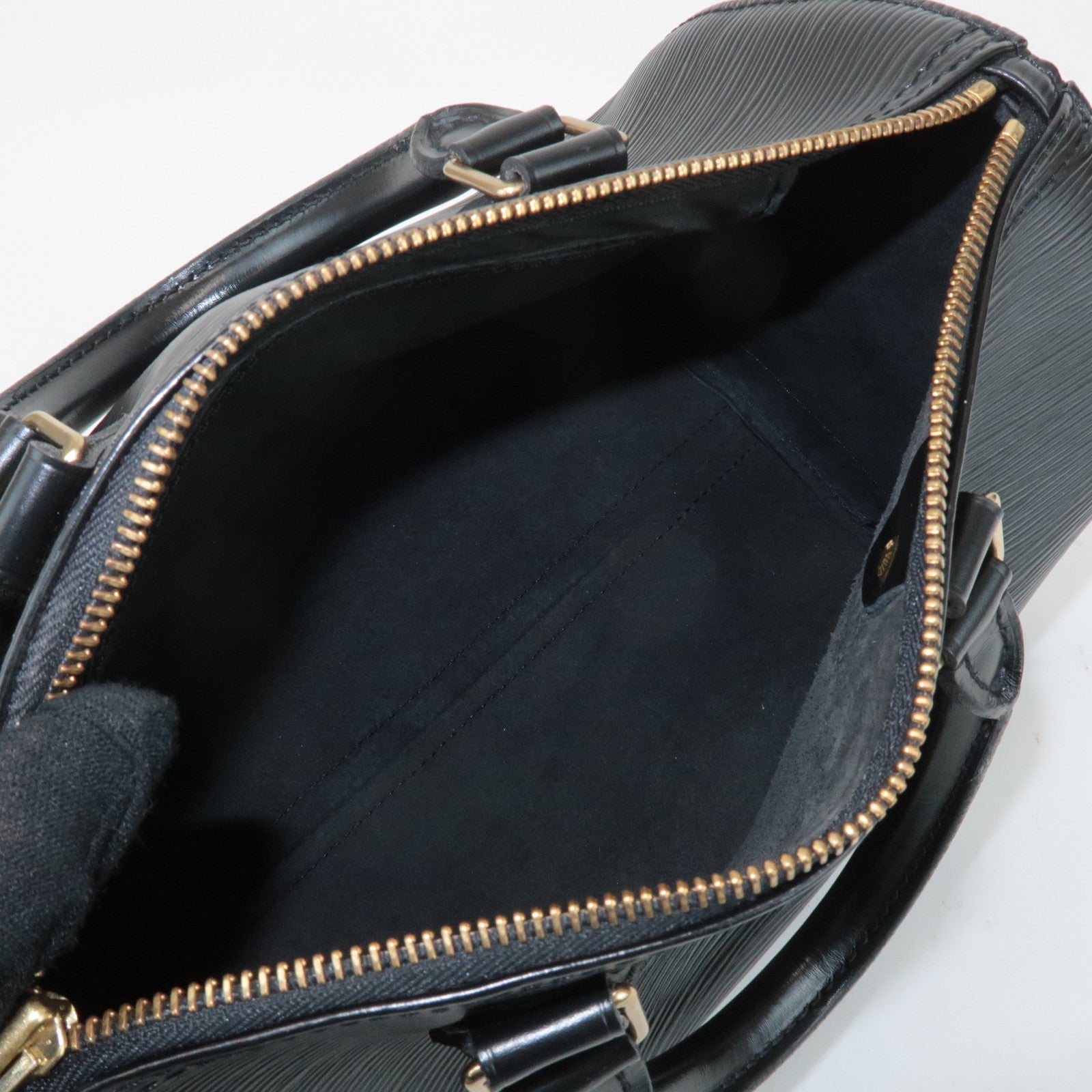 Louis Vuitton Epi Speedy 25 Boston Bag Hand Bag Noir M43012 Used